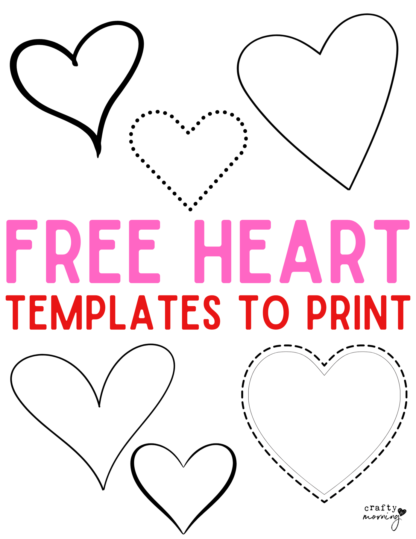 Free Printable Love Template