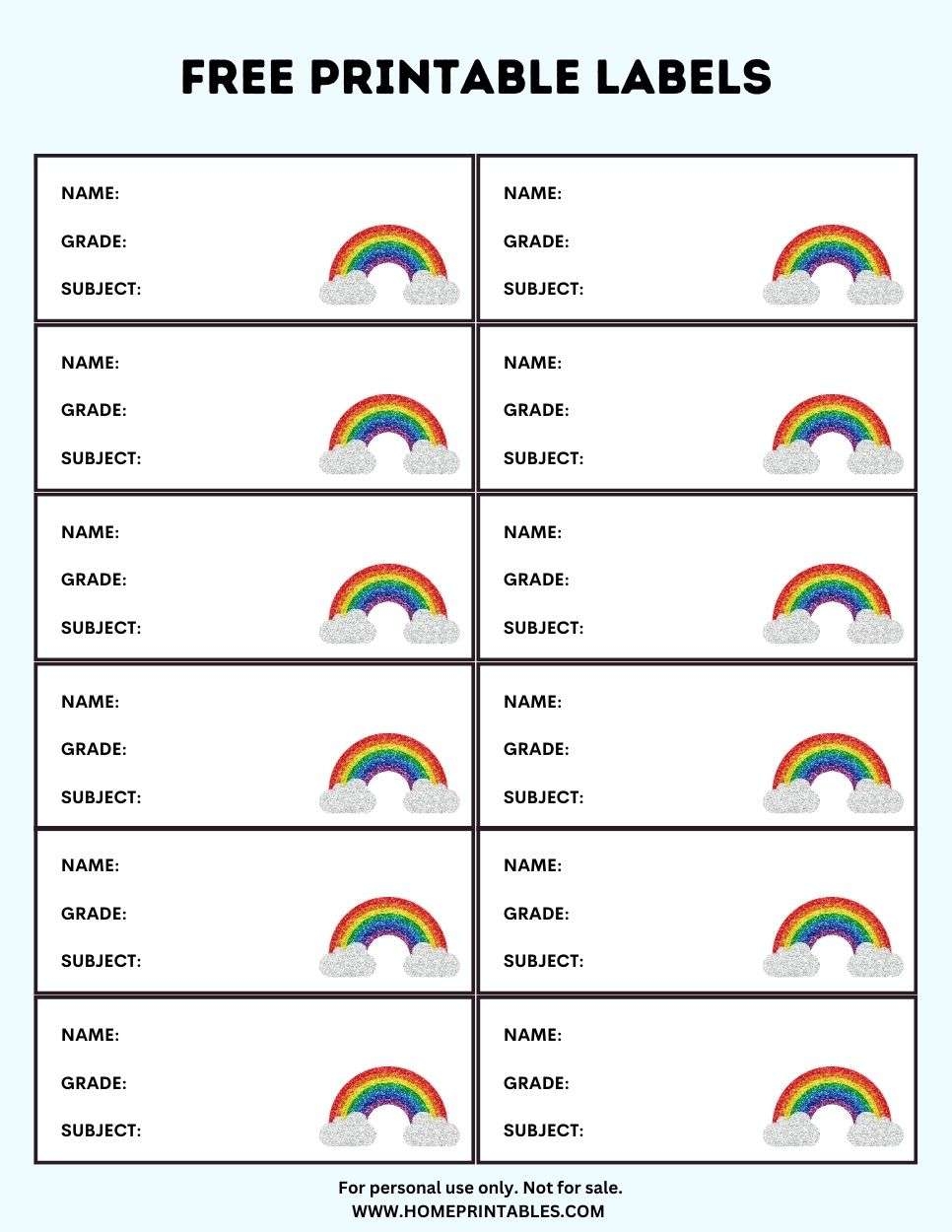 100 Free Editable School Labels U0026 Tags Best Printable Templates 100 Free Editable School Labels U0026 Tags Best Printable Templates