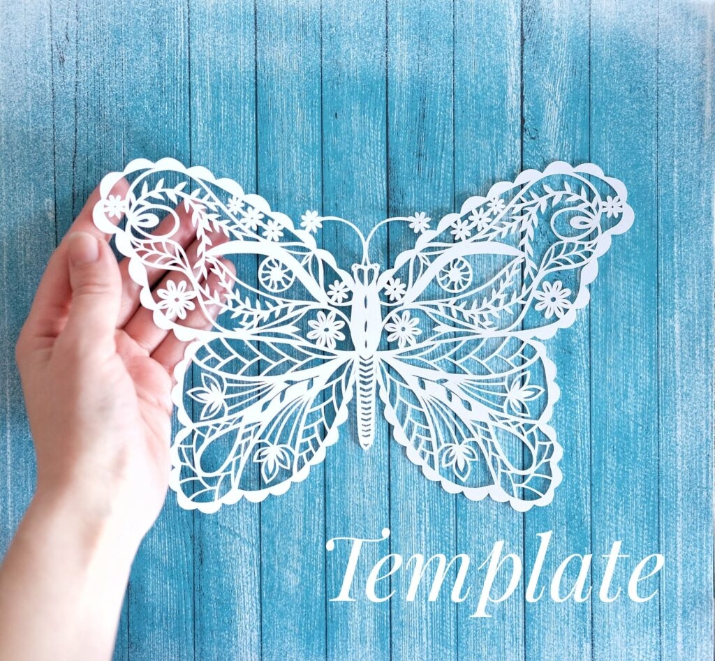 Free Printable Papercut Template Free Printable Papercut Template