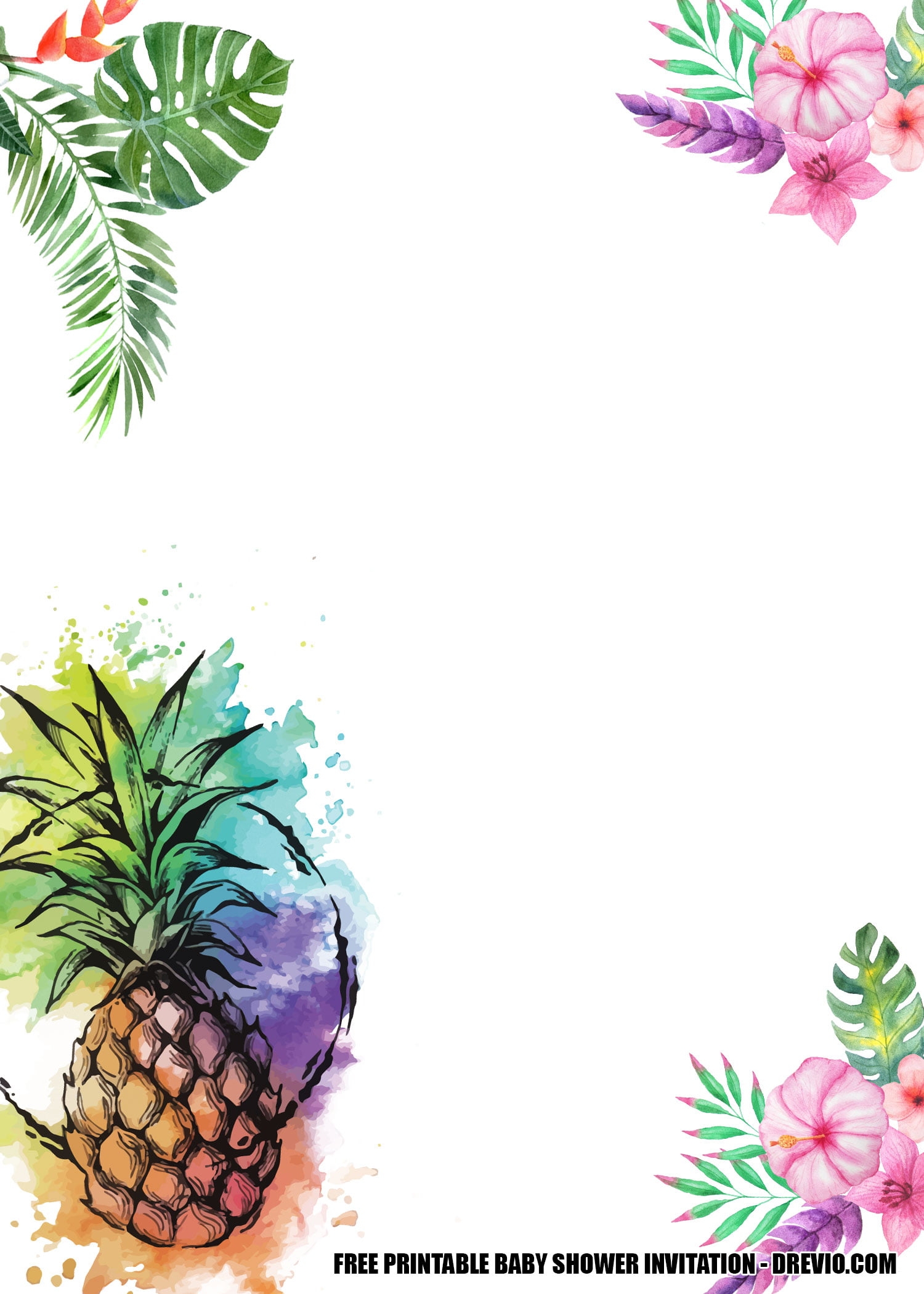 11 FREE Hawaiian Pineapple Invitation Templates Download Worksheets Library 11 FREE Hawaiian Pineapple Invitation Templates Download Worksheets Library