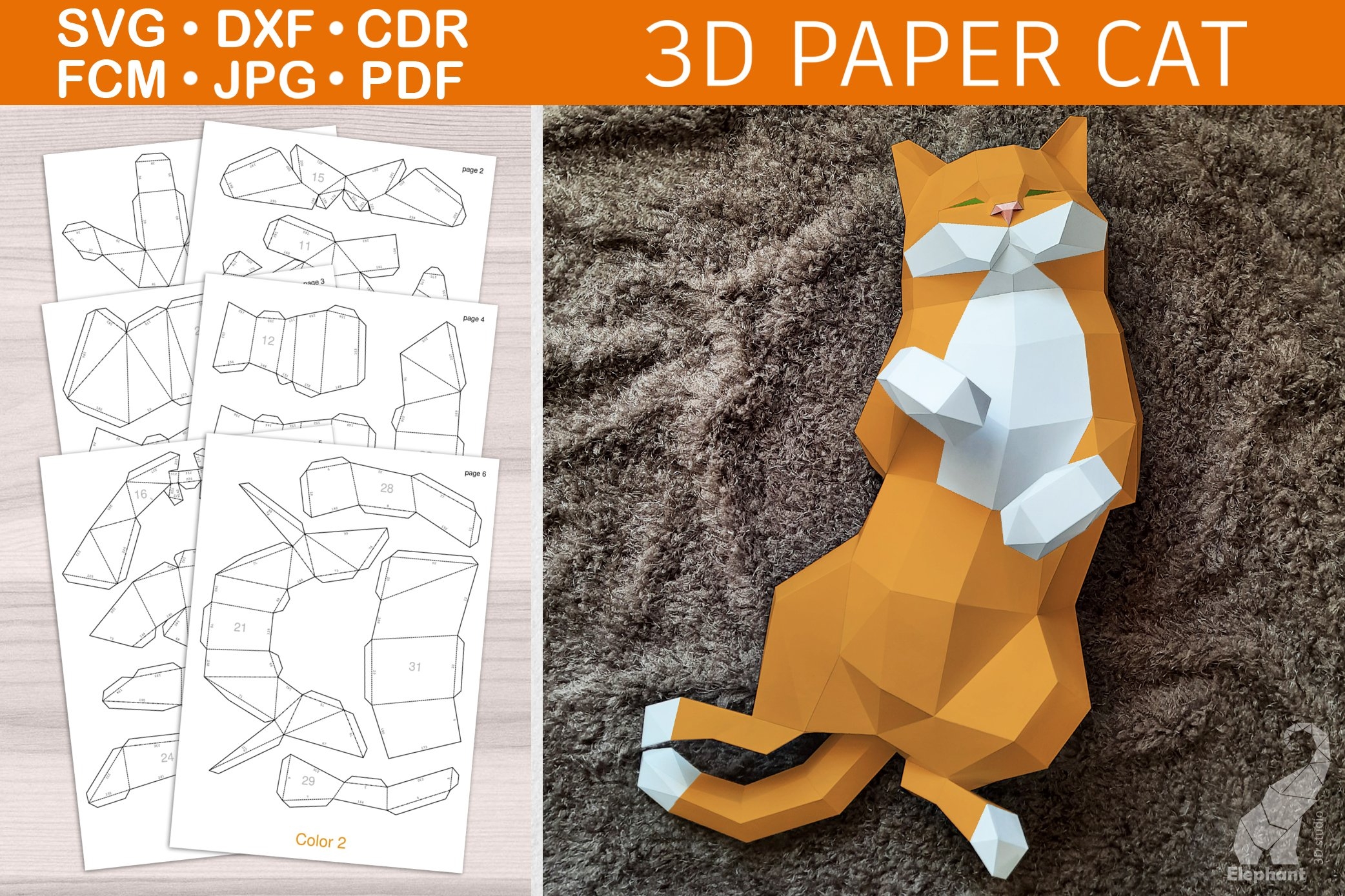 Free Printable Paper Craft Templates