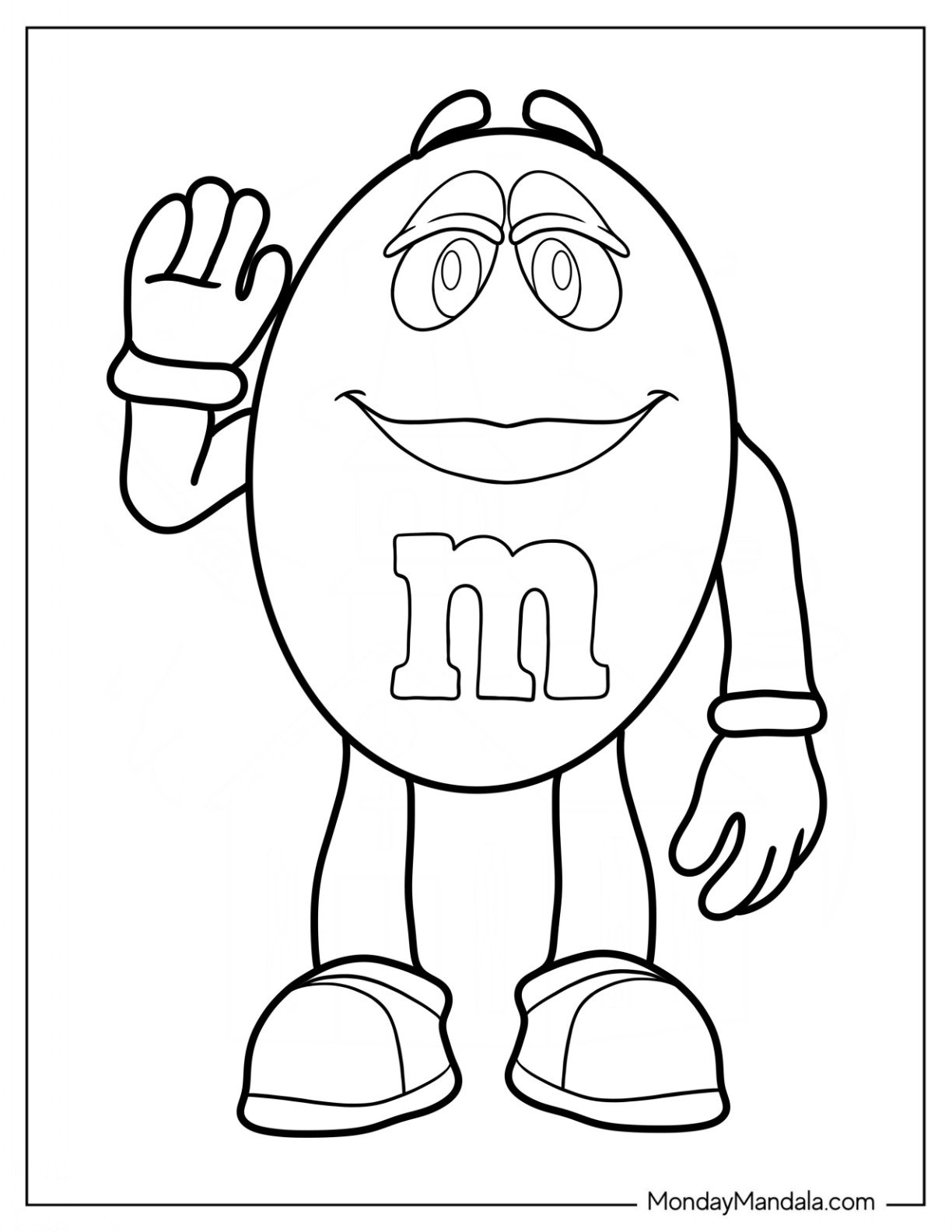 20 Mu0026M s Coloring Pages Free PDF Printables 