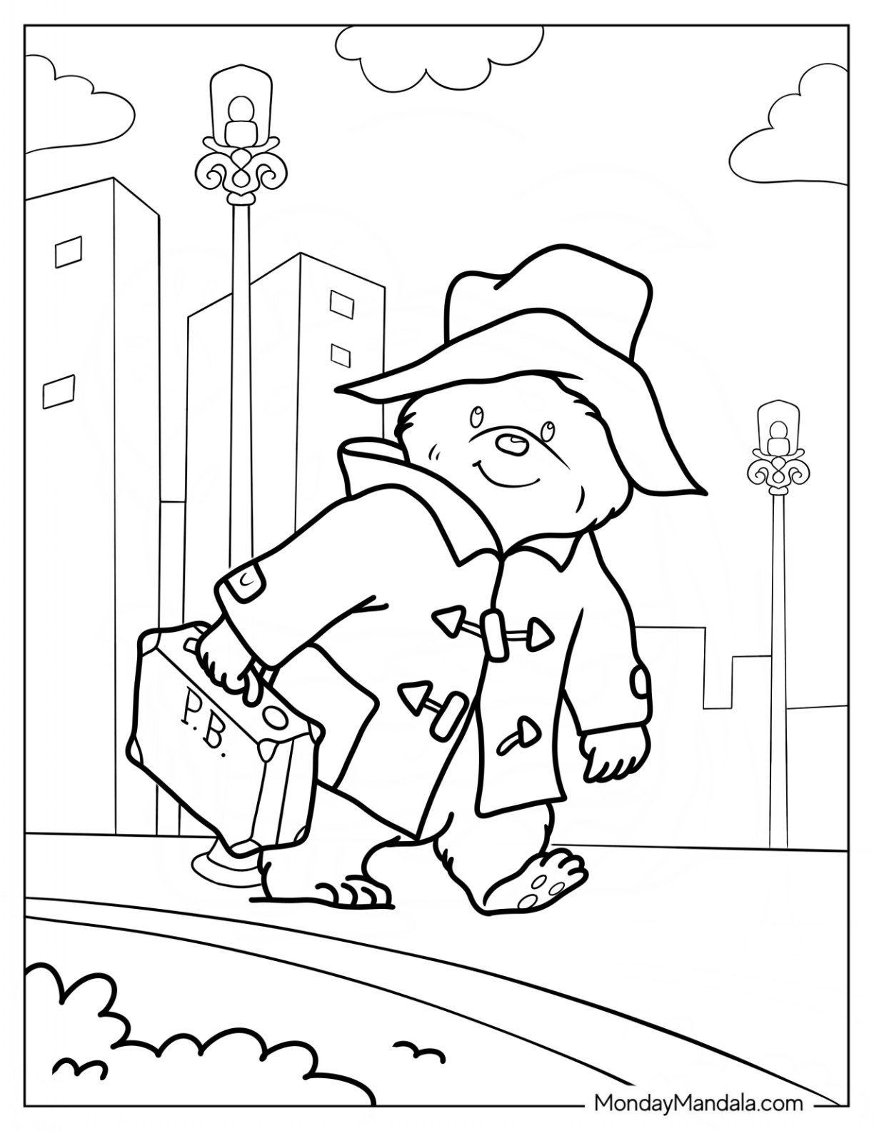 20 Paddington Coloring Pages Free PDF Printables 20 Paddington Coloring Pages Free PDF Printables