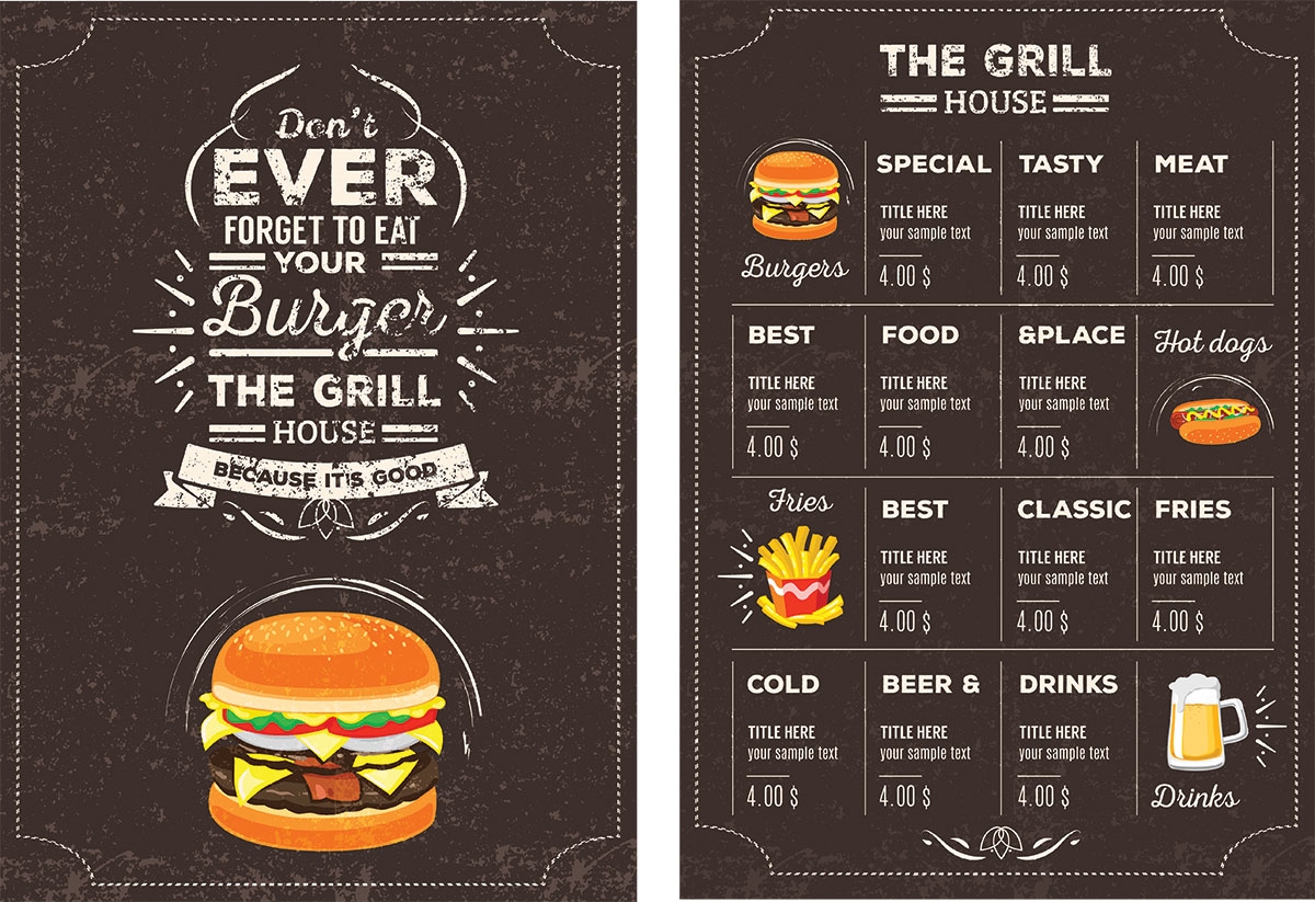 27 Best Restaurant Menu PSD Templates U0026 Mockups 2025 Colorlib