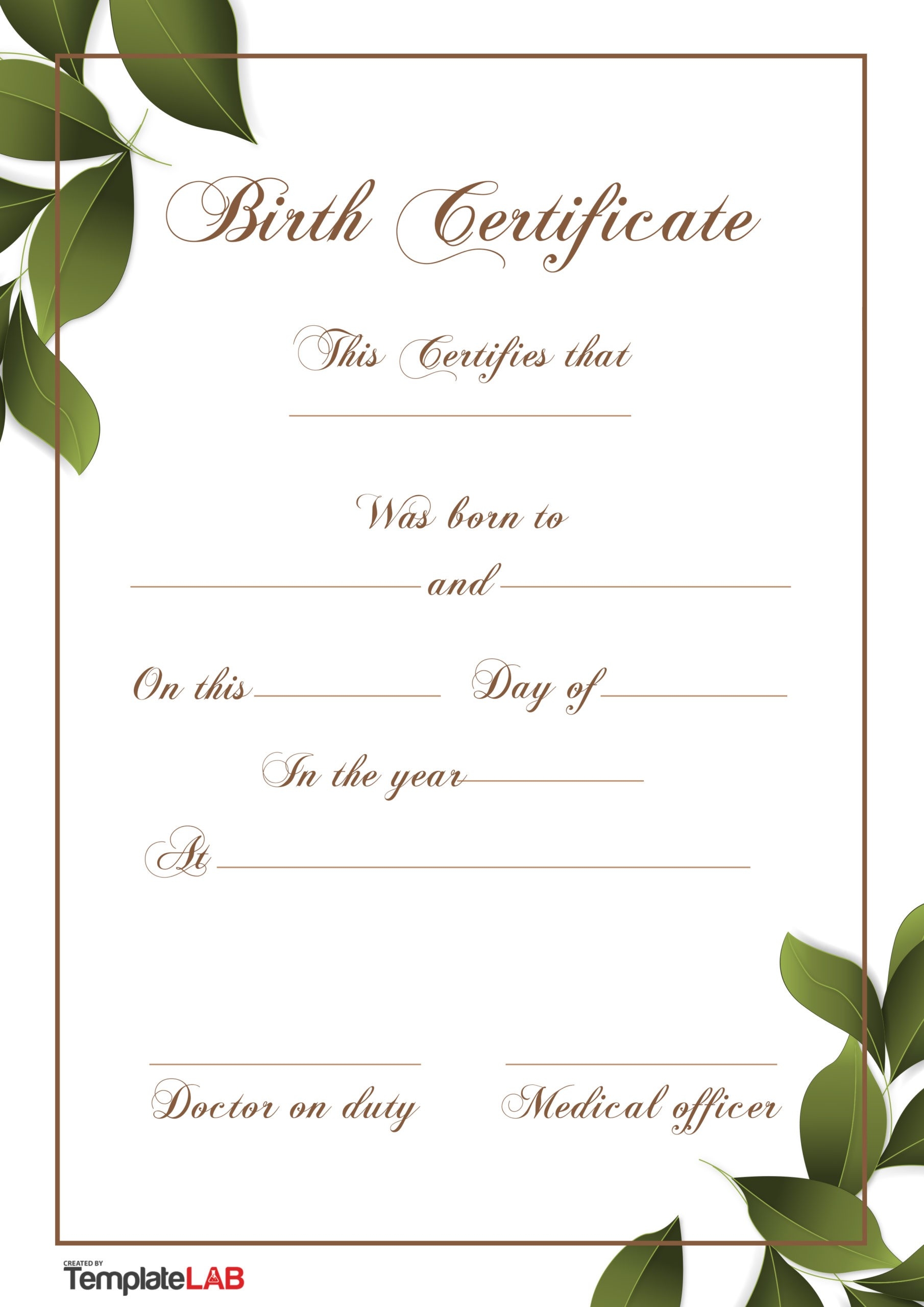 Free Printable New Baby Certificate Templates Free Printable New Baby Certificate Templates