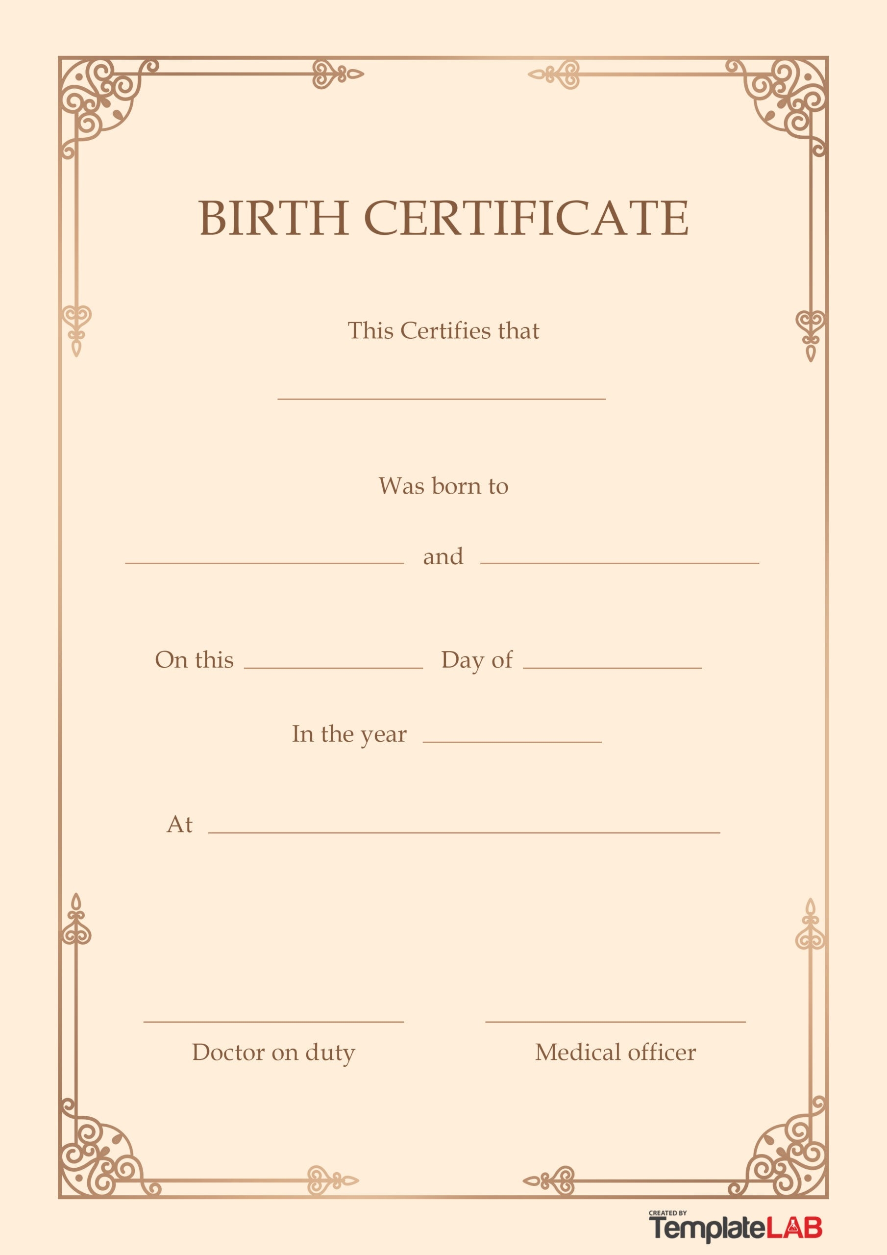 27 Birth Certificate Templates Word PPT U0026 PDF TemplateLab 27 Birth Certificate Templates Word PPT U0026 PDF TemplateLab
