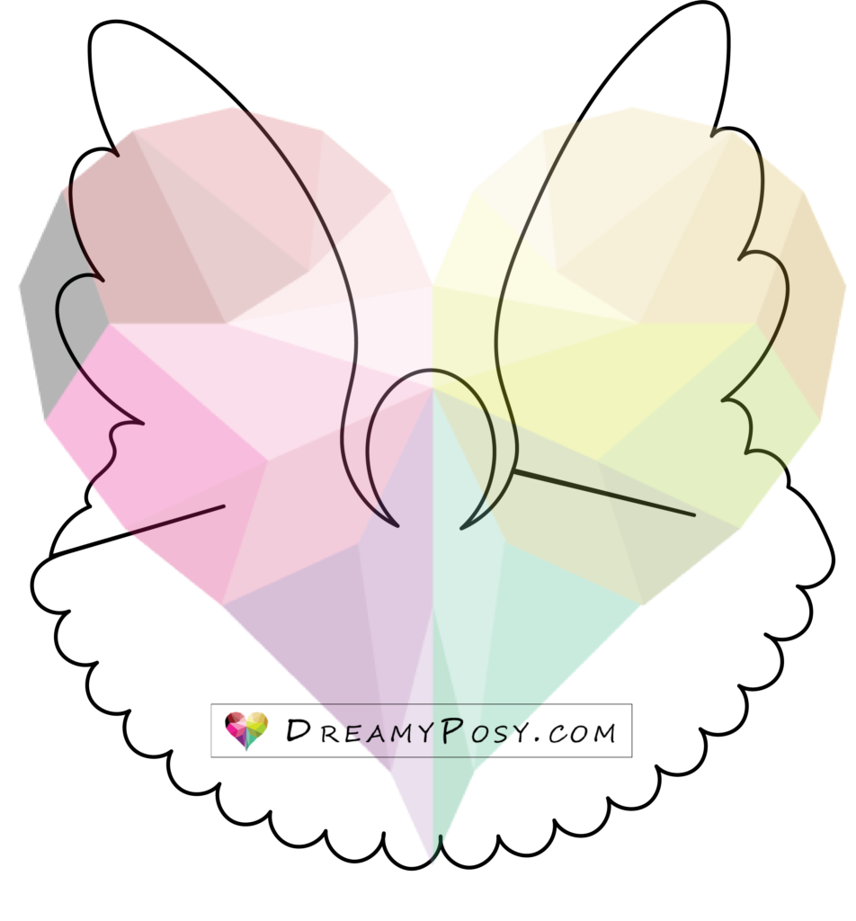 2D And 3D Angel Template Printable Super Easy Christmas Craft 