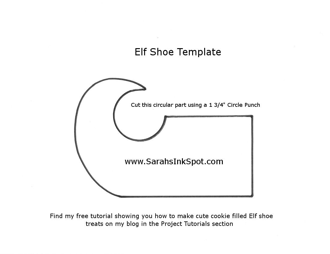 3 D Thursday Is Here With My Elf Shoe Cookie Treat Holder 
