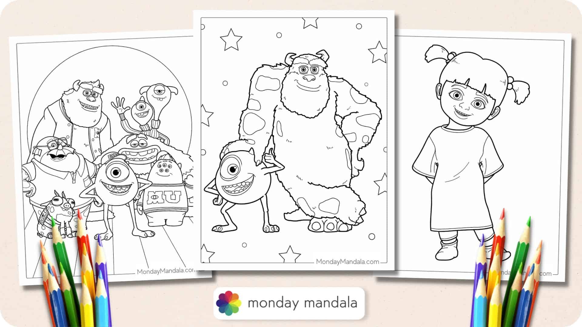 30 Monsters Inc Coloring Pages Free PDF Printables 30 Monsters Inc Coloring Pages Free PDF Printables