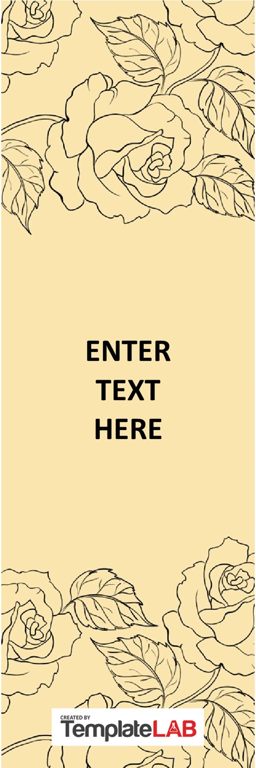 Free Printable Online Bookmark Templates Free Printable Online Bookmark Templates