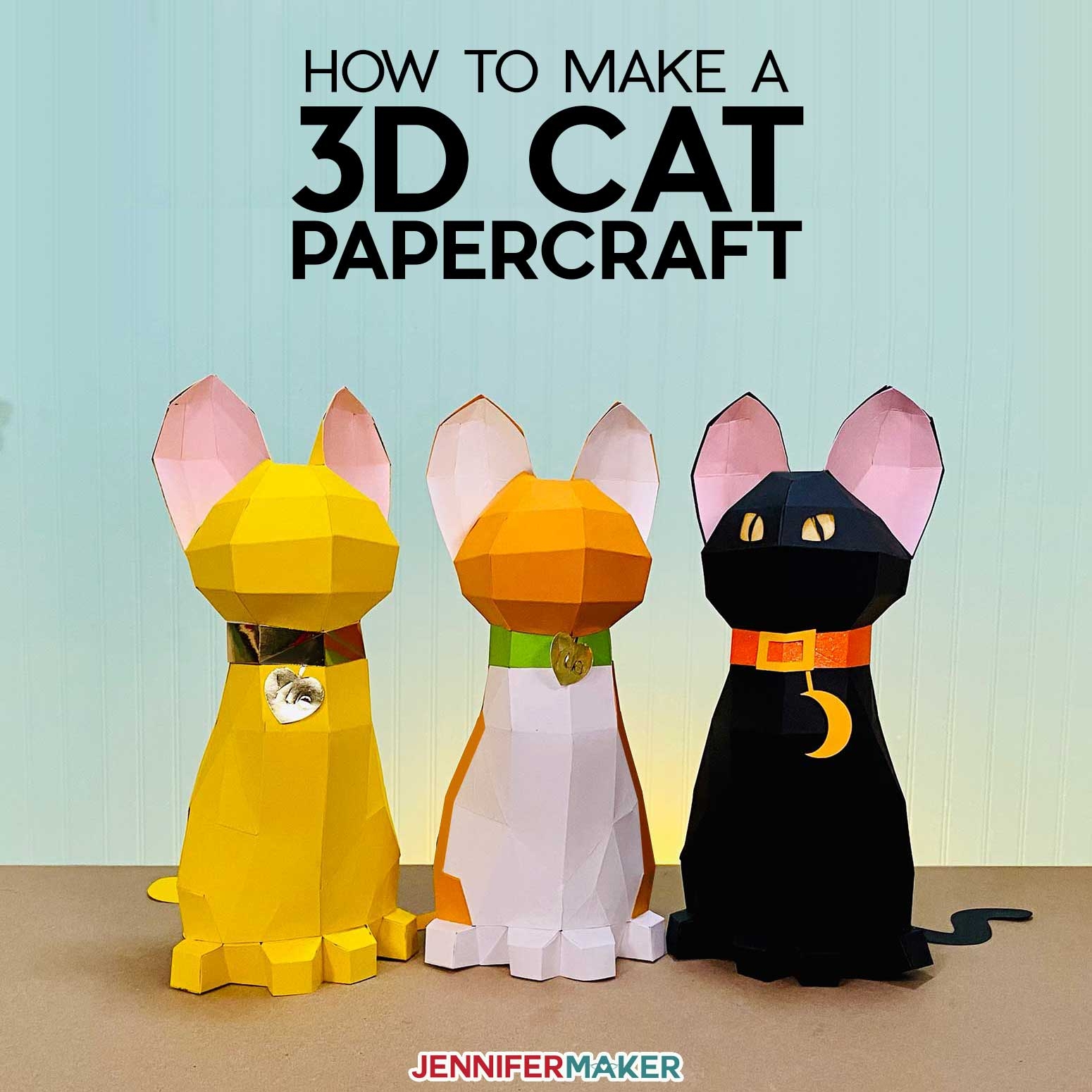 3D Papercraft Cat Free Animal Papercraft Template U0026 SVG File Jennifer Maker 3D Papercraft Cat Free Animal Papercraft Template U0026 SVG File Jennifer Maker