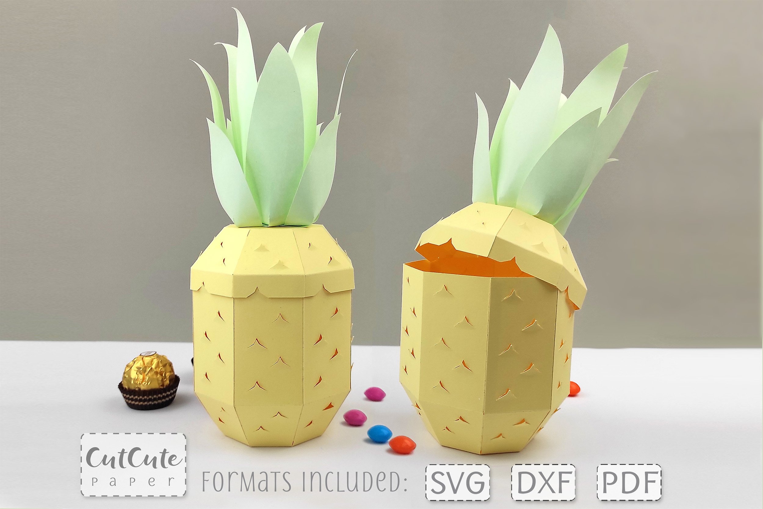 Free Printable Pineapple Craft Template