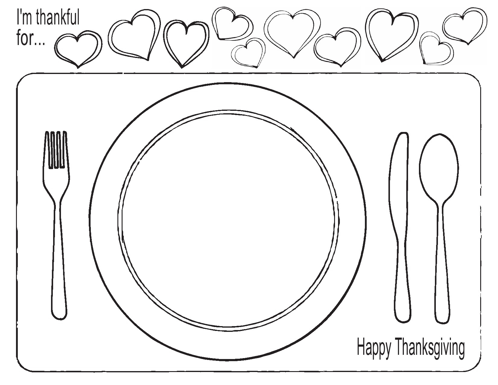 41 Printable Place Setting Templates 100 Free TemplateLab