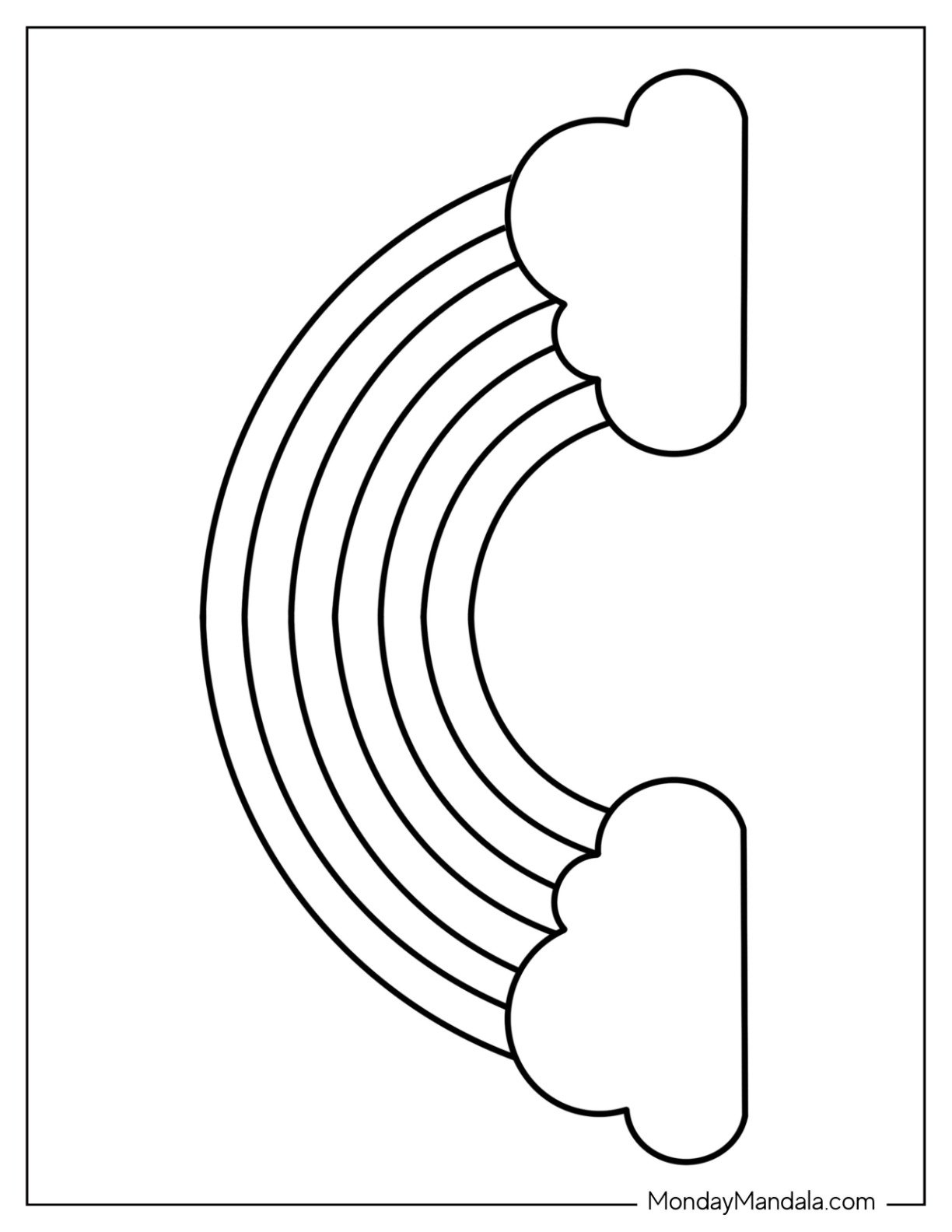 43 Rainbow Templates Free PDF Printables 43 Rainbow Templates Free PDF Printables