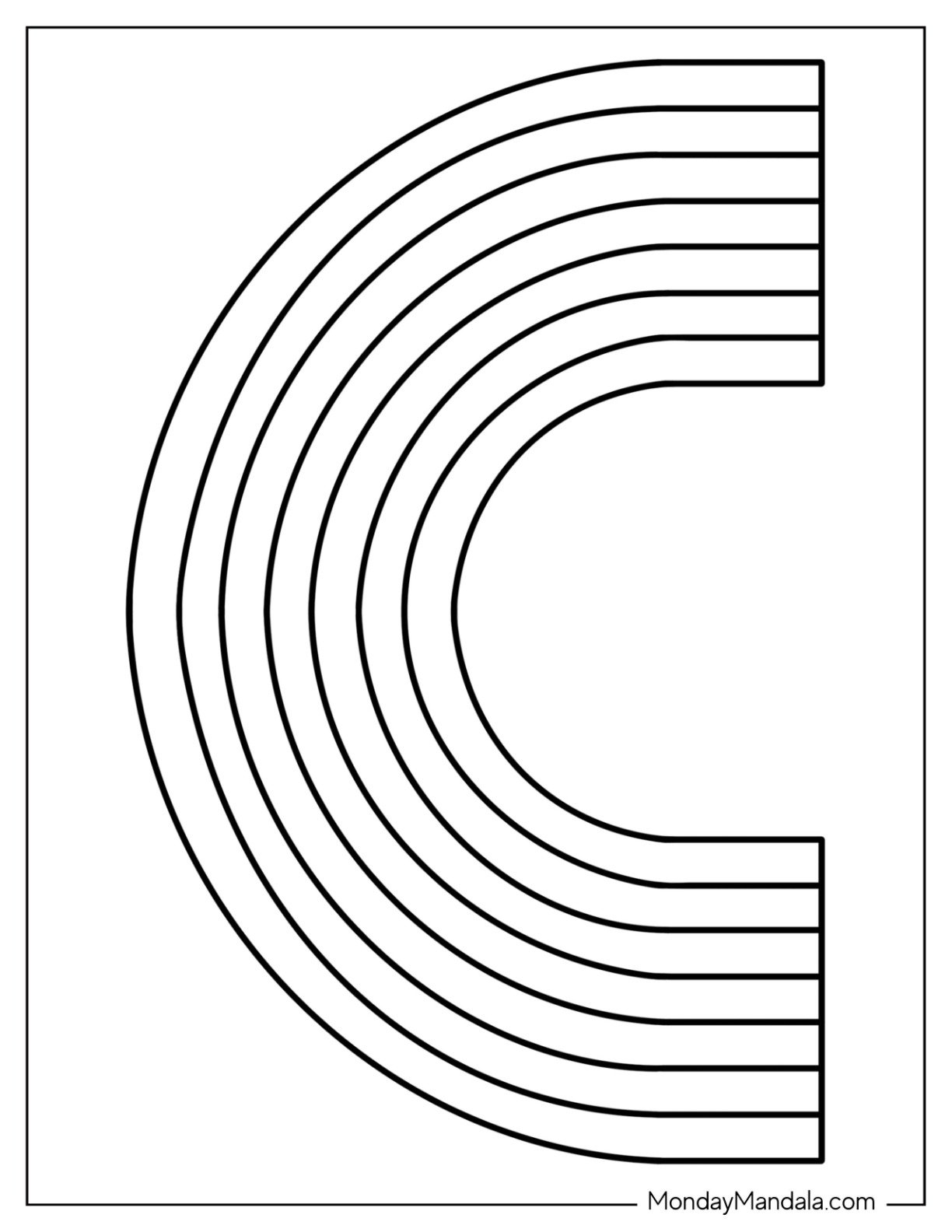 43 Rainbow Templates Free PDF Printables 43 Rainbow Templates Free PDF Printables
