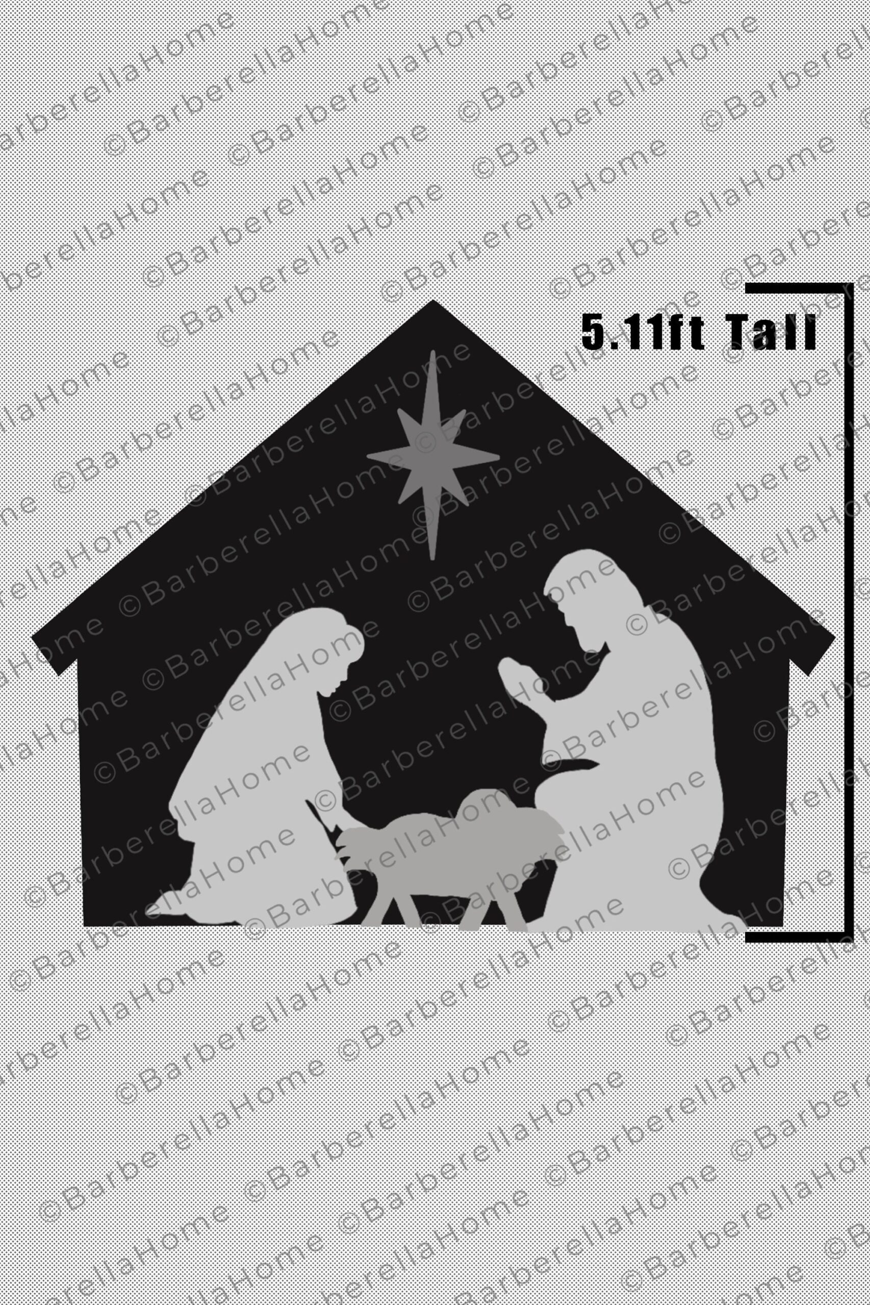 Free Printable Nativity Scene Templates Pdf