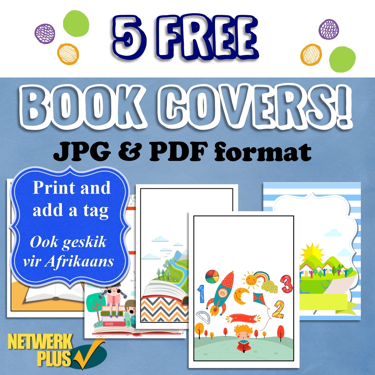 5 Free Printable Book Covers For School Exercise Books Digital Product Teacha 
