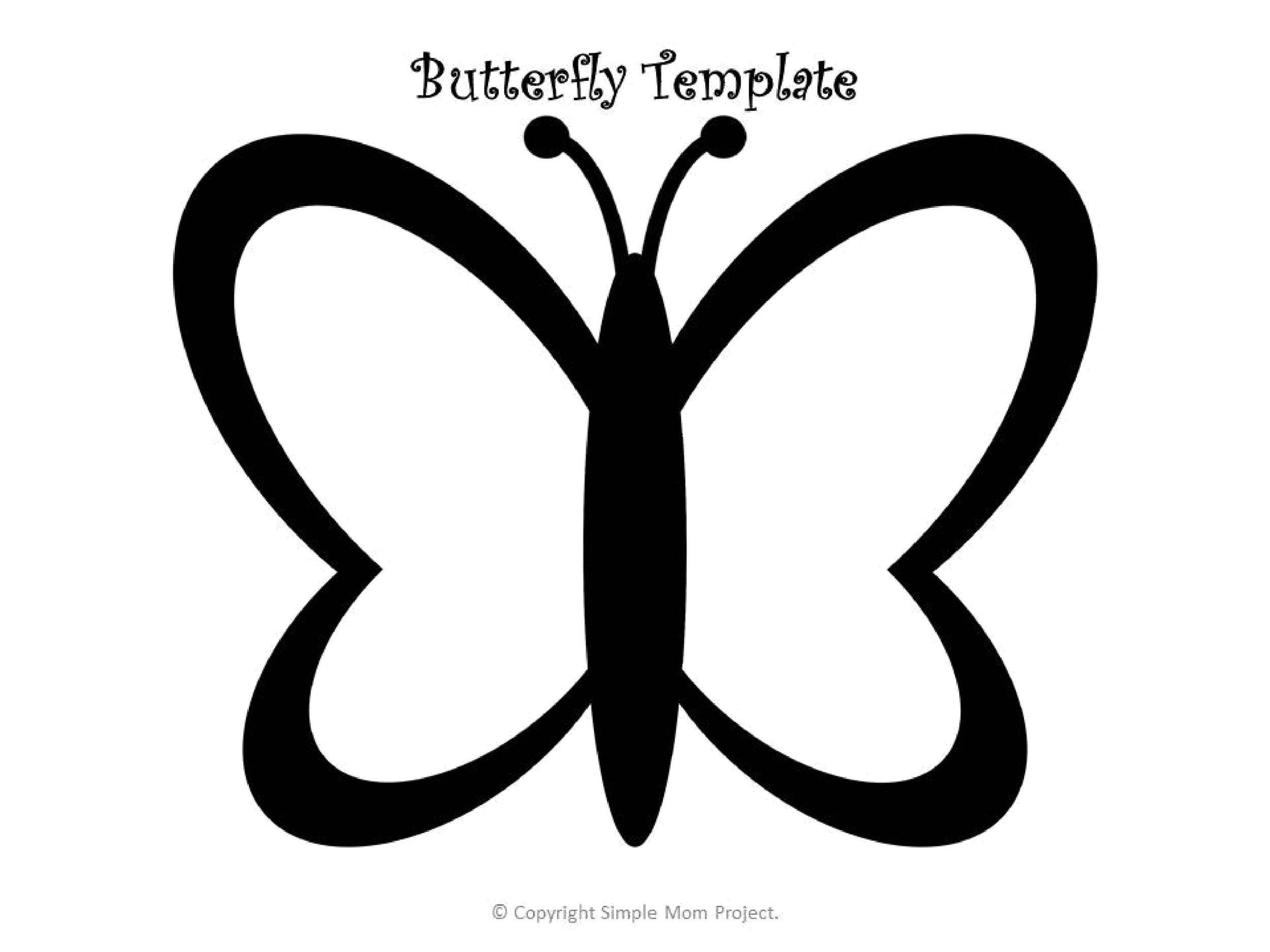 50 Printable U0026 Cut Out Butterfly Templates TemplateLab 50 Printable U0026 Cut Out Butterfly Templates TemplateLab