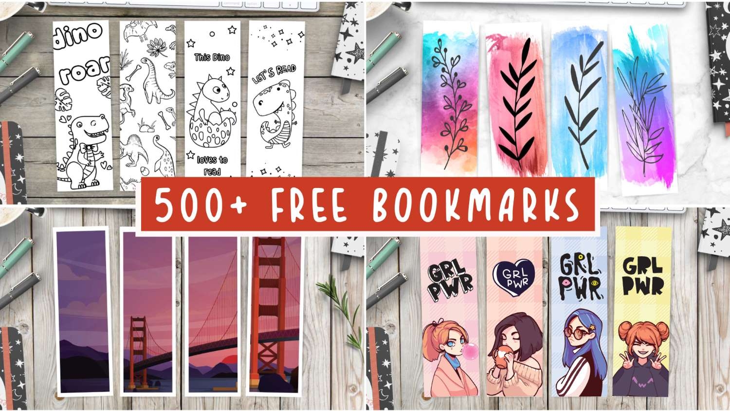 500 Free Printable Bookmarks How To Personalize World Of Printables 500 Free Printable Bookmarks How To Personalize World Of Printables