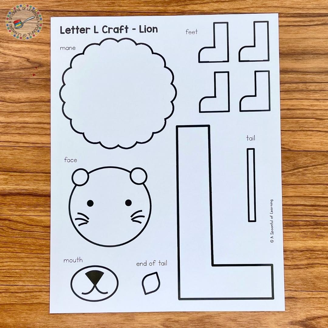 52 Fun And Easy Alphabet Letter Crafts A Spoonful Of Learning