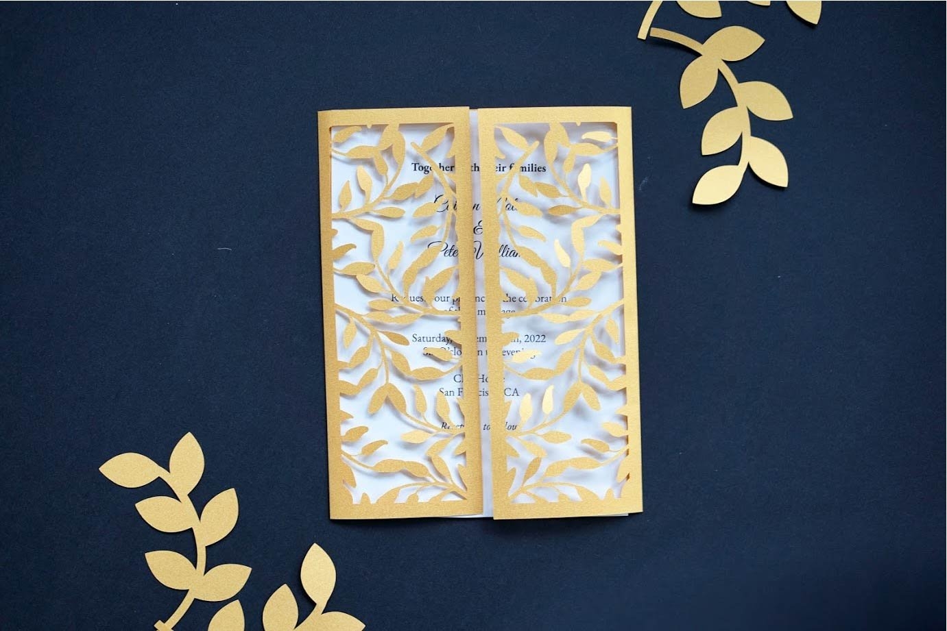 Free Printable Scroll Wedding Invitation Templates