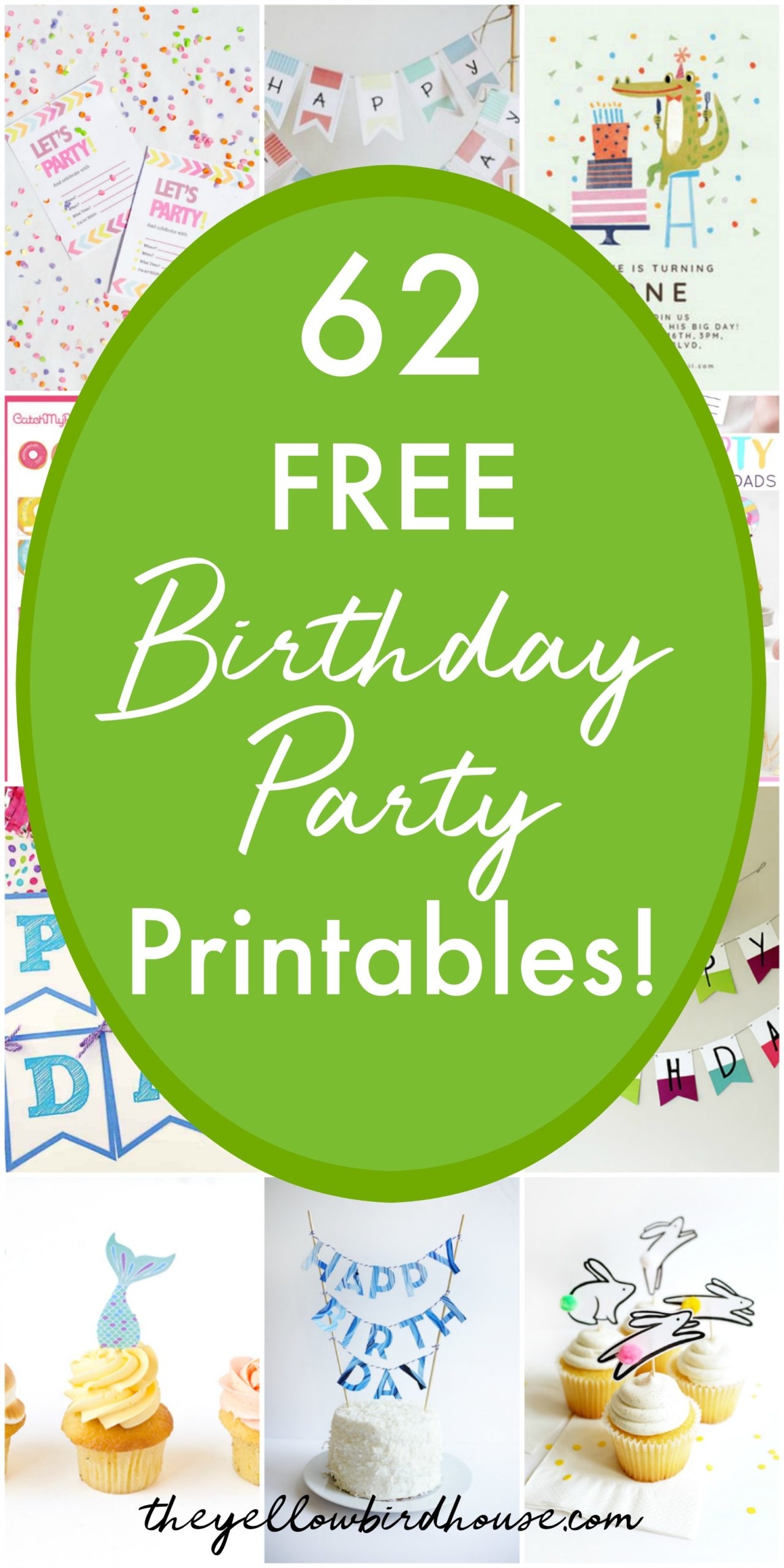 Free Printable Party Decoration Templates
