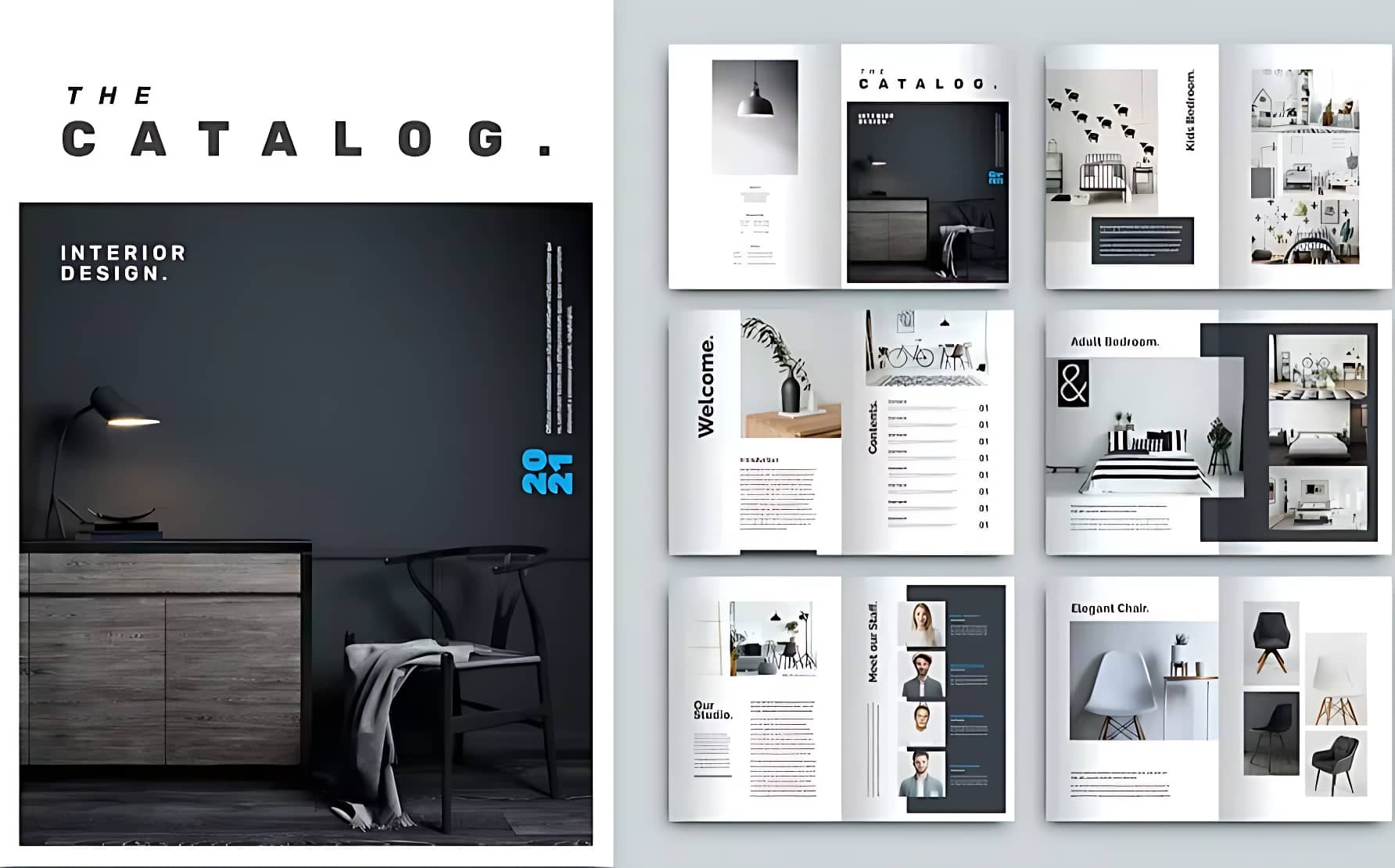 Free Printable Retail Pdf Catalog Template