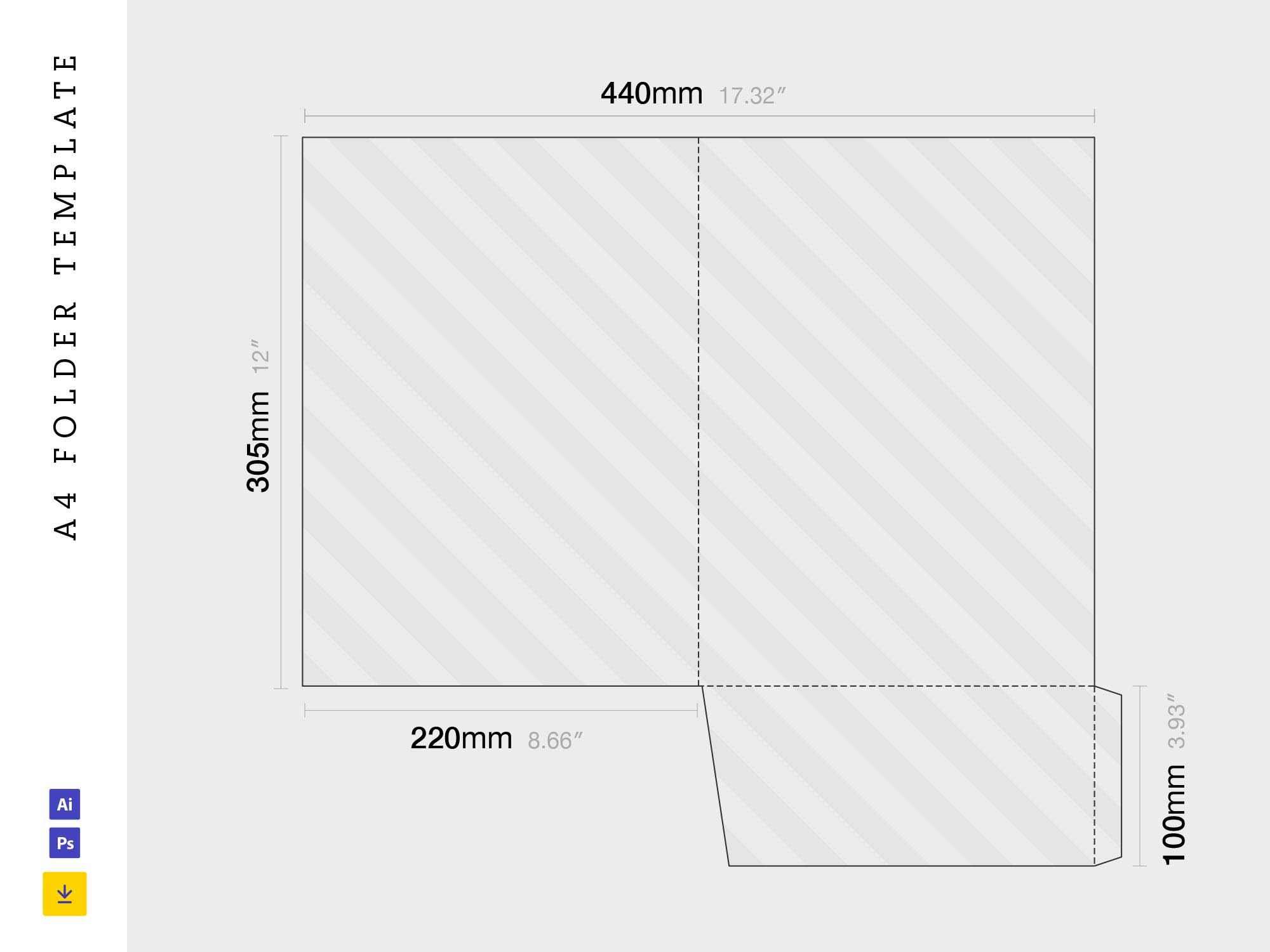 Free Printable Pocket Folder Template