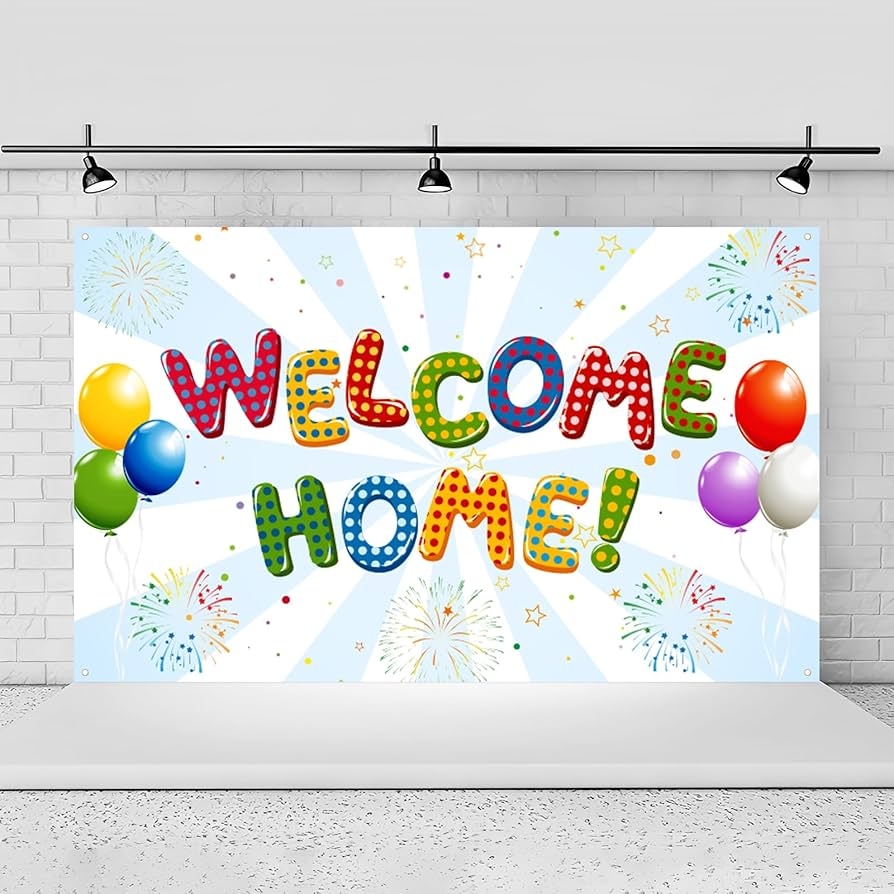 Amazon Labakita Welcome Home Backdrops For Housewarming 