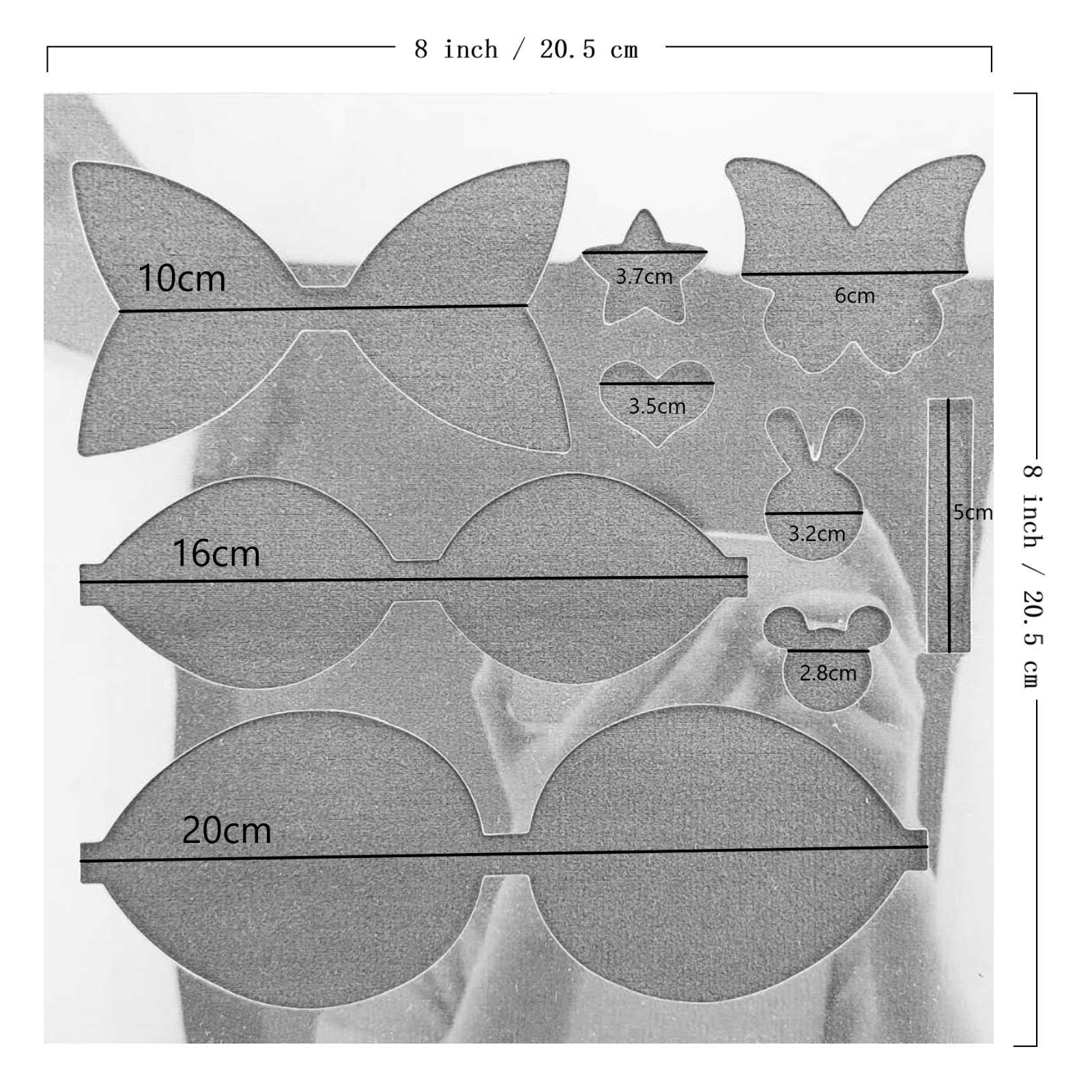 Free Printable Leather Bow Template