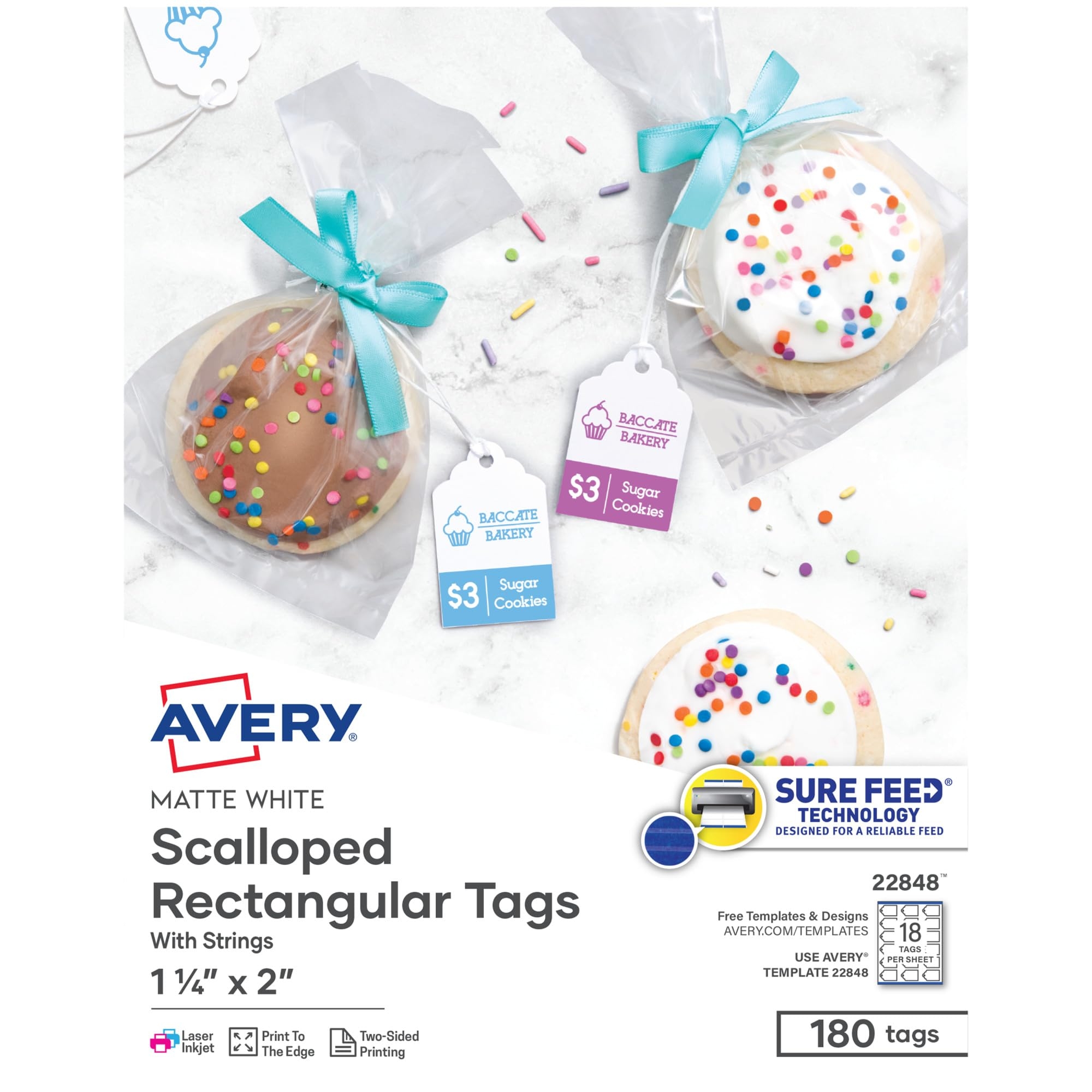 Avery Printable Tags With Strings