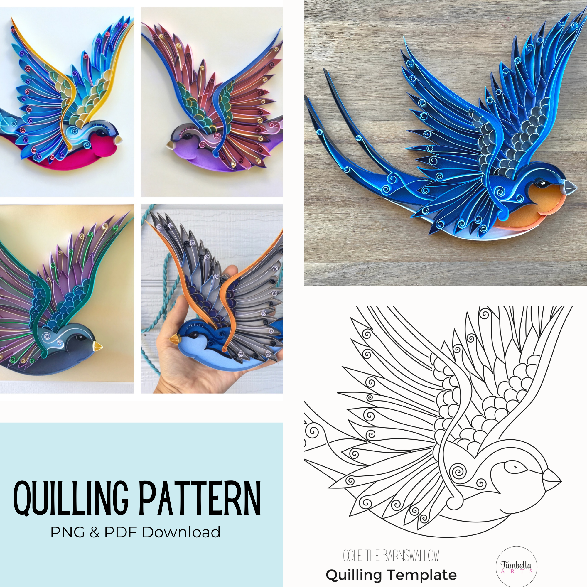 Free Printable Quilling Template