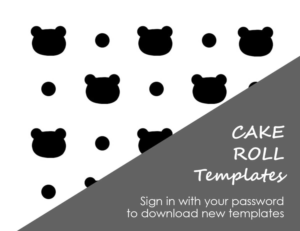 Bear Pattern Swiss Roll With Cheesecake Filling Indulge With Mimi Bear Pattern Swiss Roll With Cheesecake Filling Indulge With Mimi