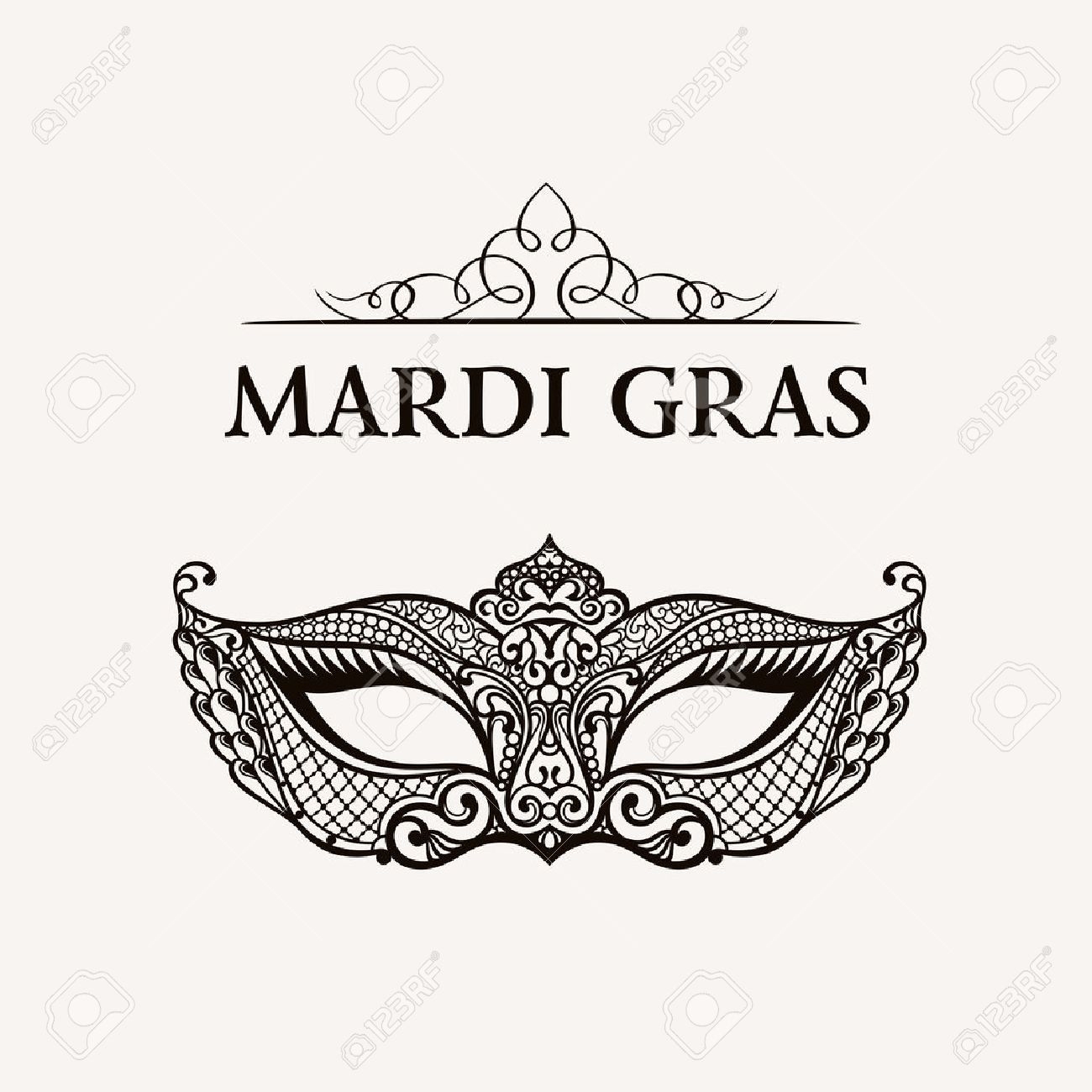 Free Printable Lace Masquerade Mask Templates Free Printable Lace Masquerade Mask Templates