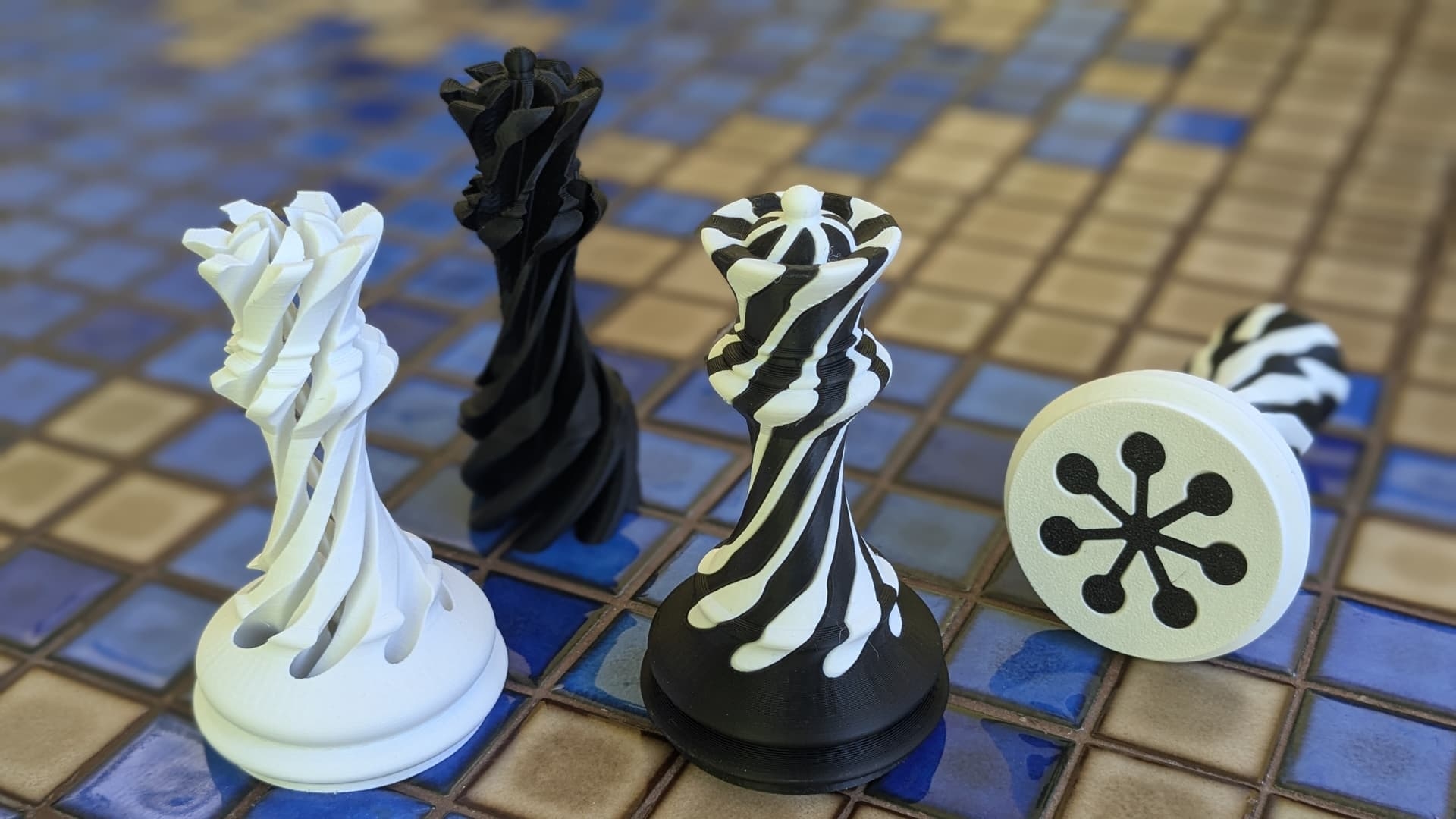 Free Printable Miniature Chess Board Template