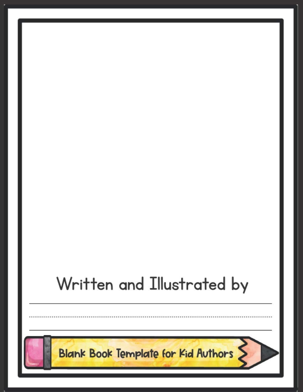 Free Printable Kids Book Template Free Printable Kids Book Template