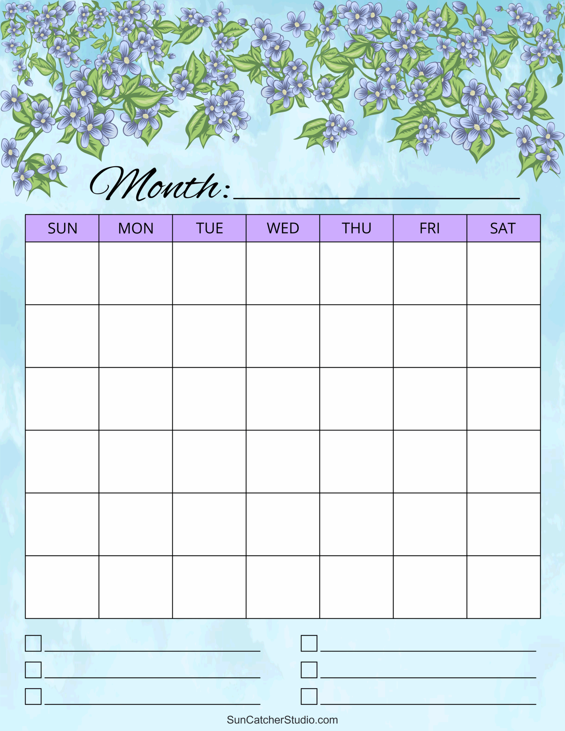 Blank Calendar Templates Free Printable Pages Free Printables Blank Calendar Templates Free Printable Pages Free Printables