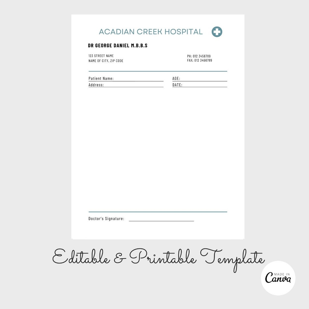 Blank Prescription Pad Prescription Pad Template Printable Prescription Page Page Prescription Form Prescription Sheet Etsy Blank Prescription Pad Prescription Pad Template Printable Prescription Page Page Prescription Form Prescription Sheet Etsy