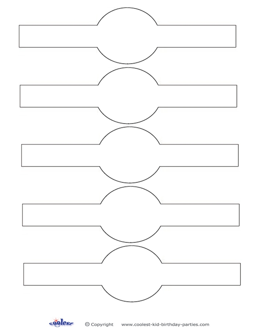 Free Printable Napkin Rings Template