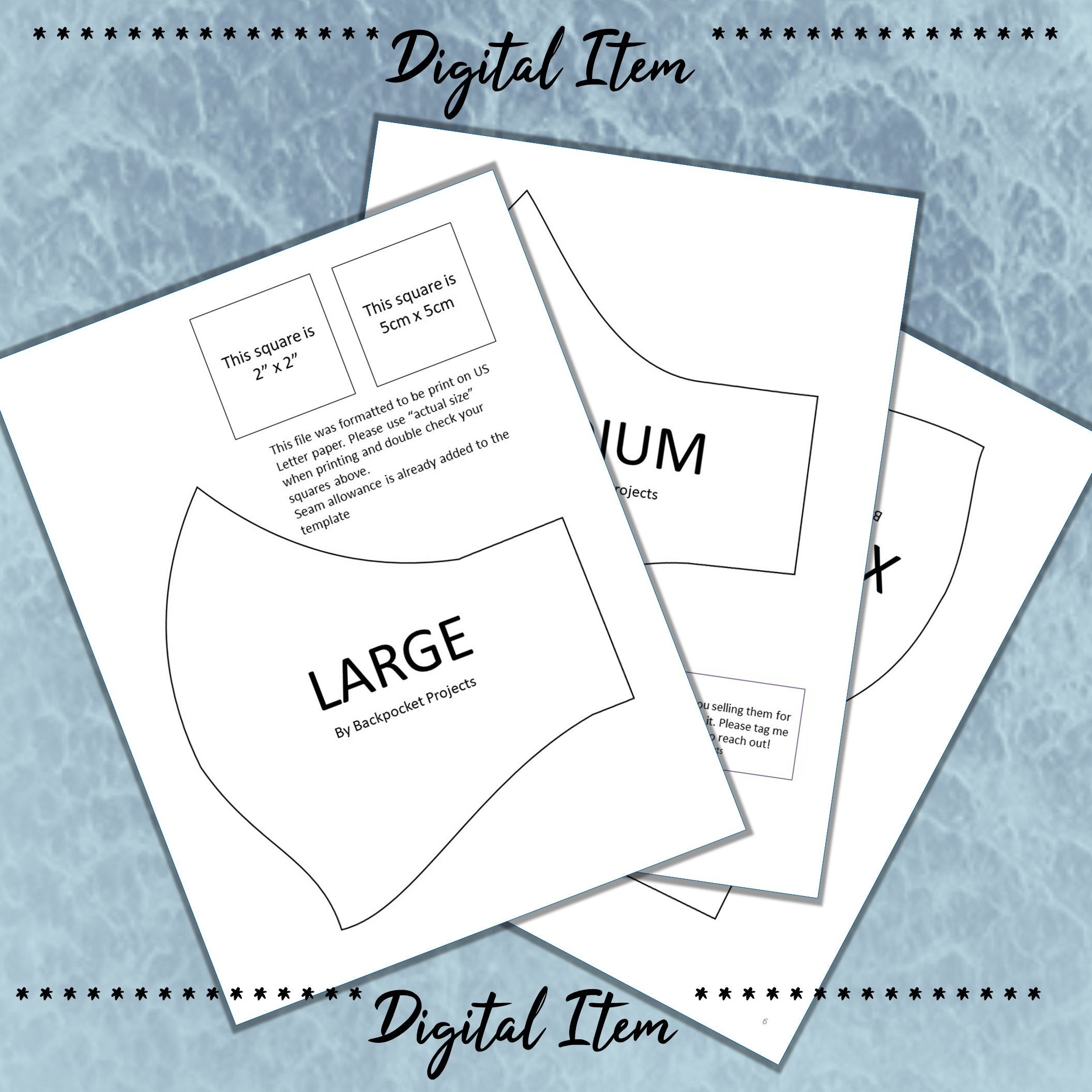 Free Printable Medical Mask Template Pdf