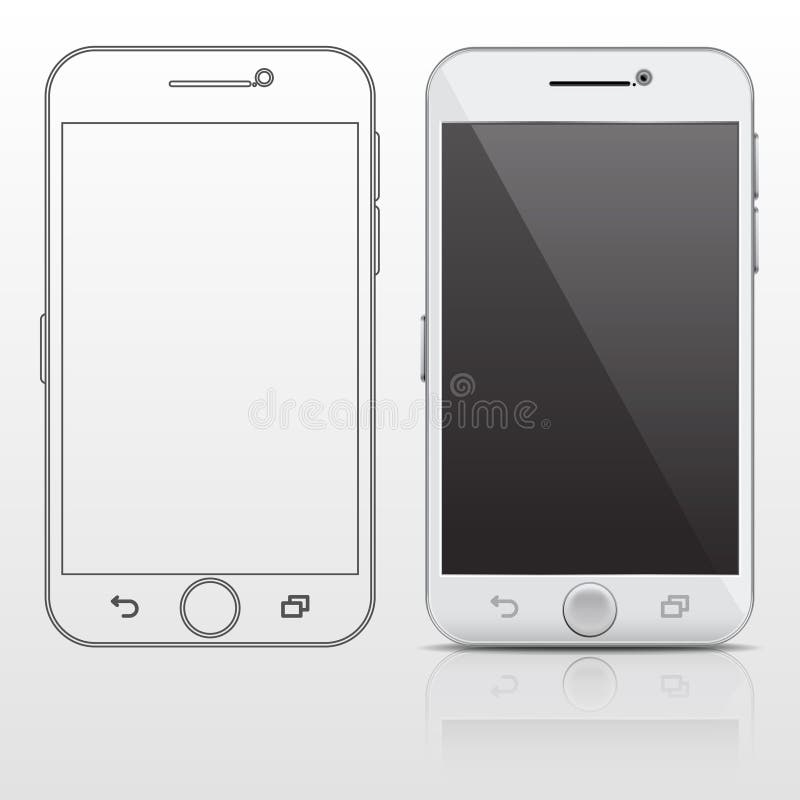 Cell Phone Template Stock Illustrations 60 378 Cell Phone Template Stock Illustrations Vectors U0026 Clipart Dreamstime