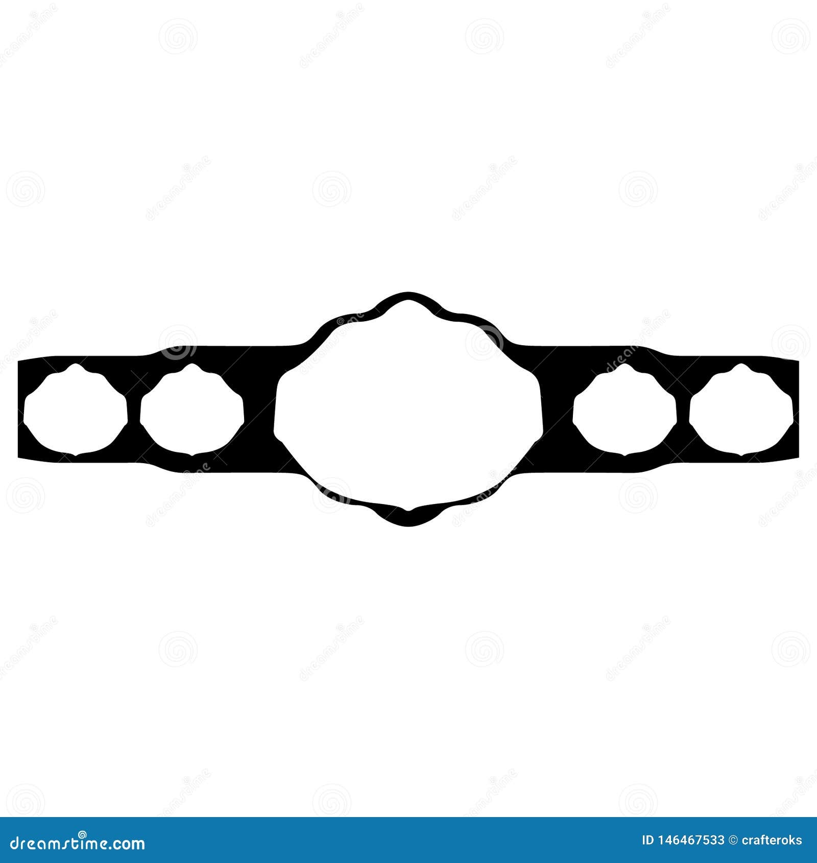 Free Printable Printable Wrestling Belt Template