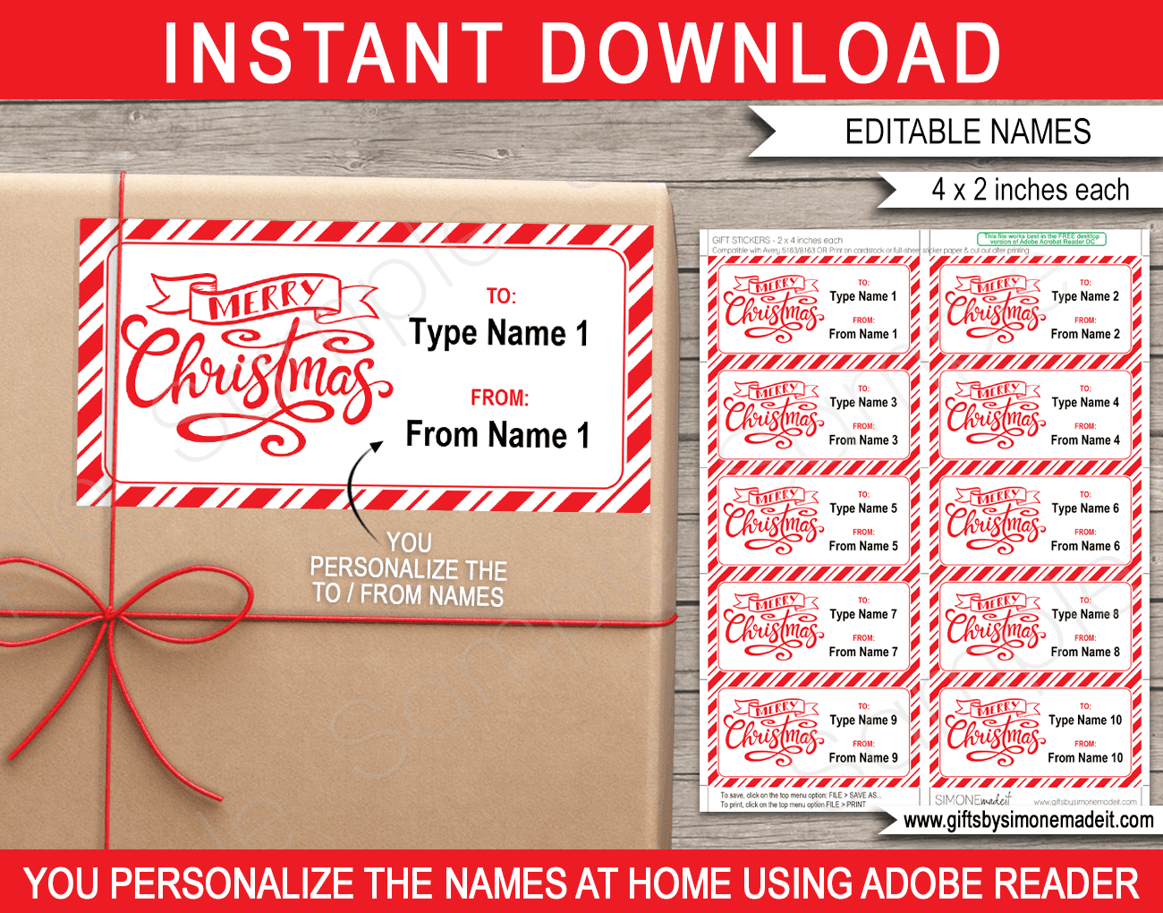 Free Printable Labels And Tags Template