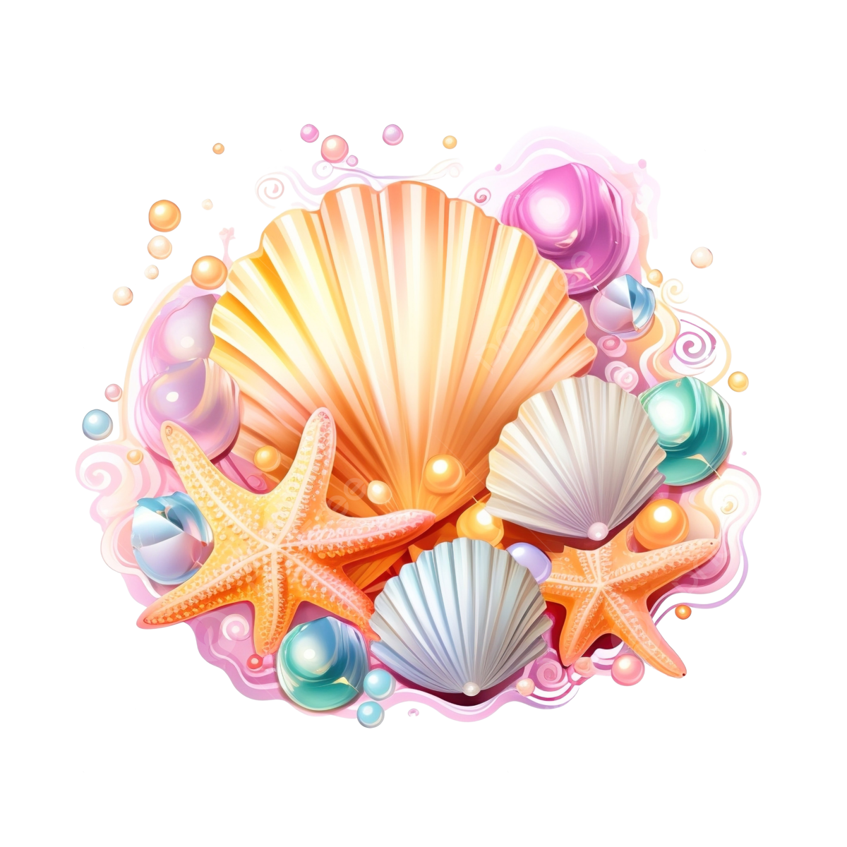 Colorful Tropical Shells With Pearl Underwater Illustration Seashell Exotic Marine PNG Transparent Image And Clipart For Free Download Colorful Tropical Shells With Pearl Underwater Illustration Seashell Exotic Marine PNG Transparent Image And Clipart For Free Download