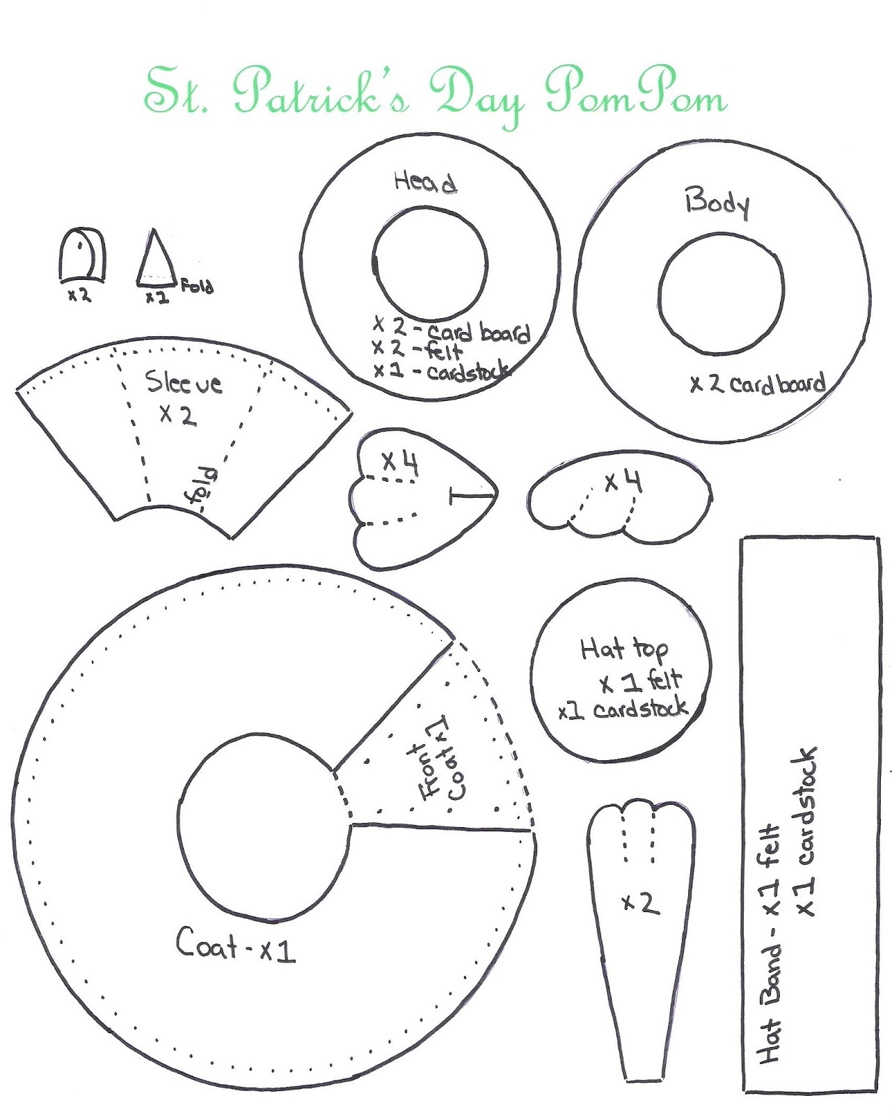 Creative Breathing Pom Pom And Pattern Making Tutorial Creative Breathing Pom Pom And Pattern Making Tutorial