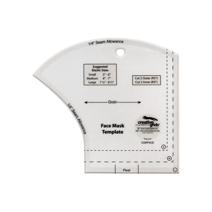 Free Printable Mouth Mask Template