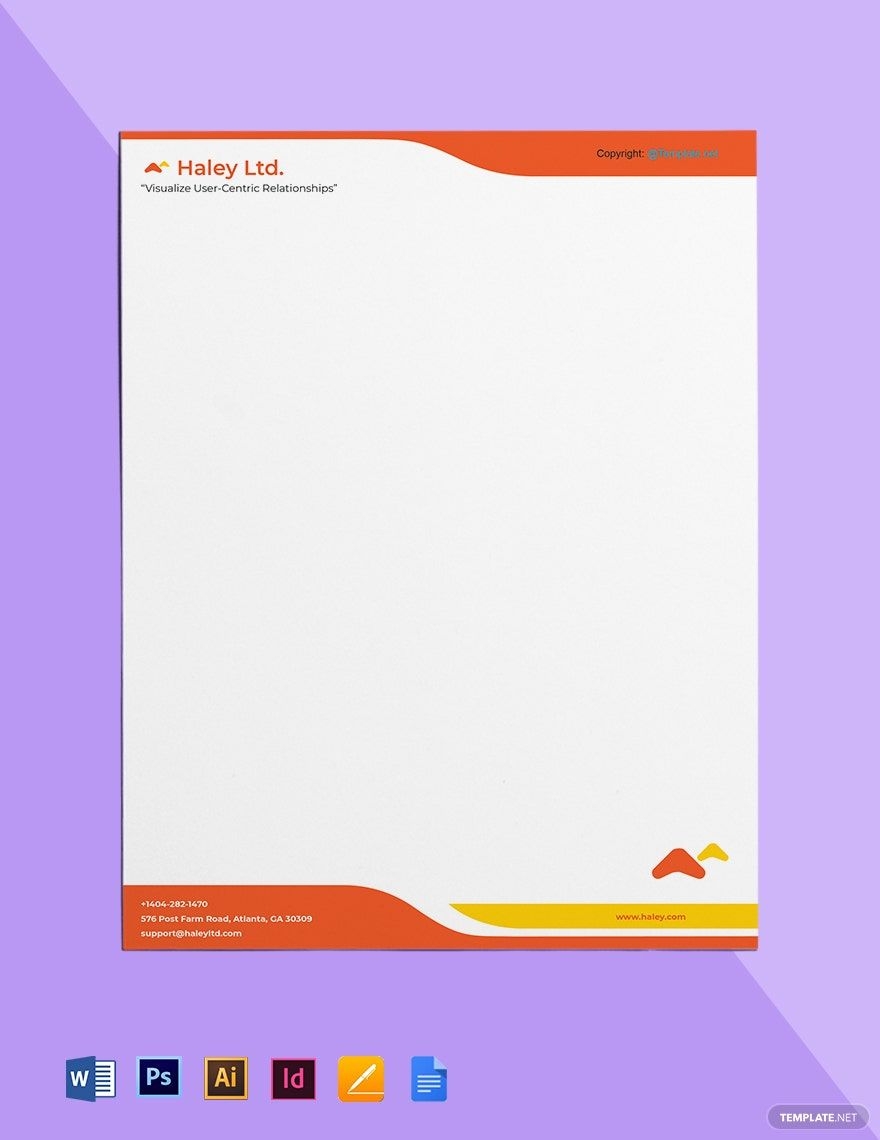 Free Printable Real Estate Letterhead Templates