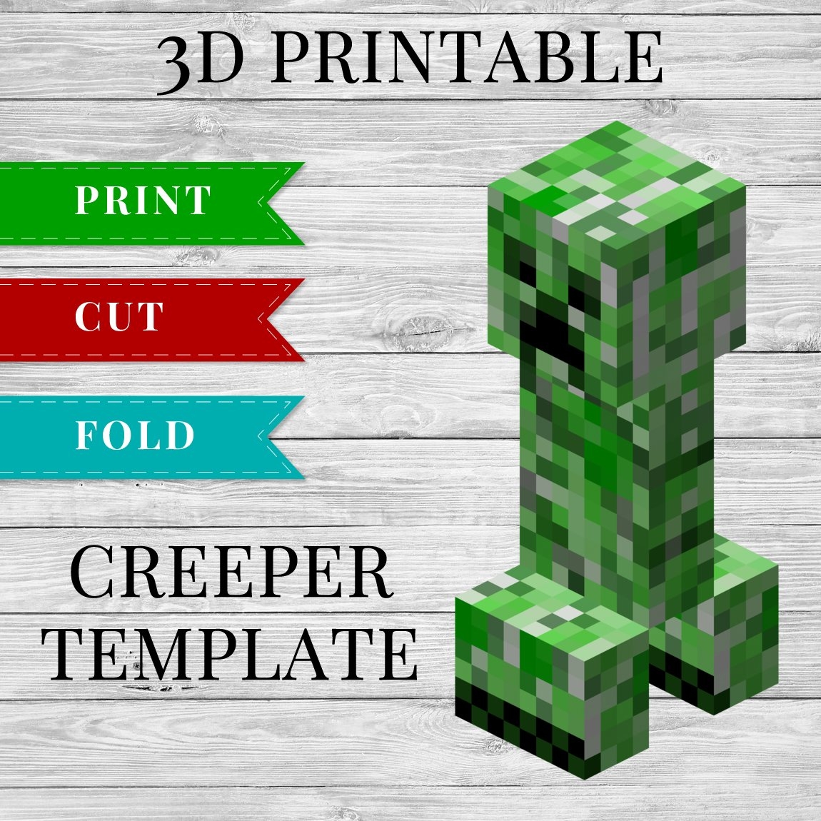 Free Printable Minecraft Papercraft Templates