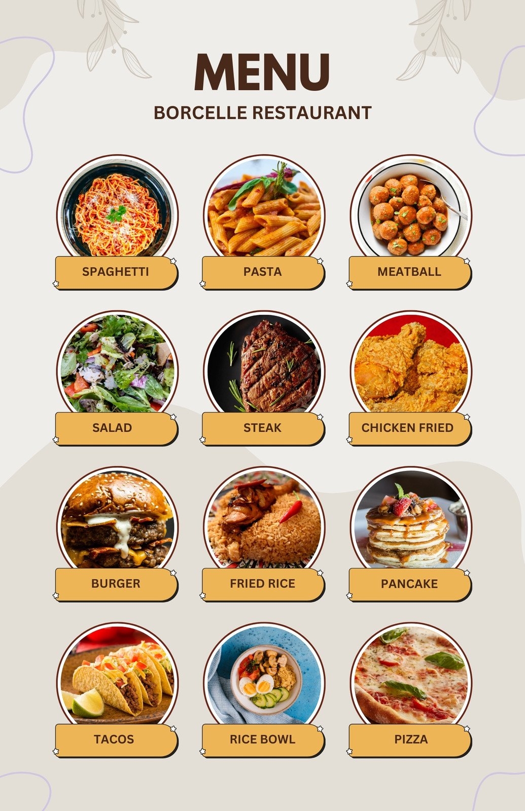 Customize 19 376 Menus Templates Online Canva