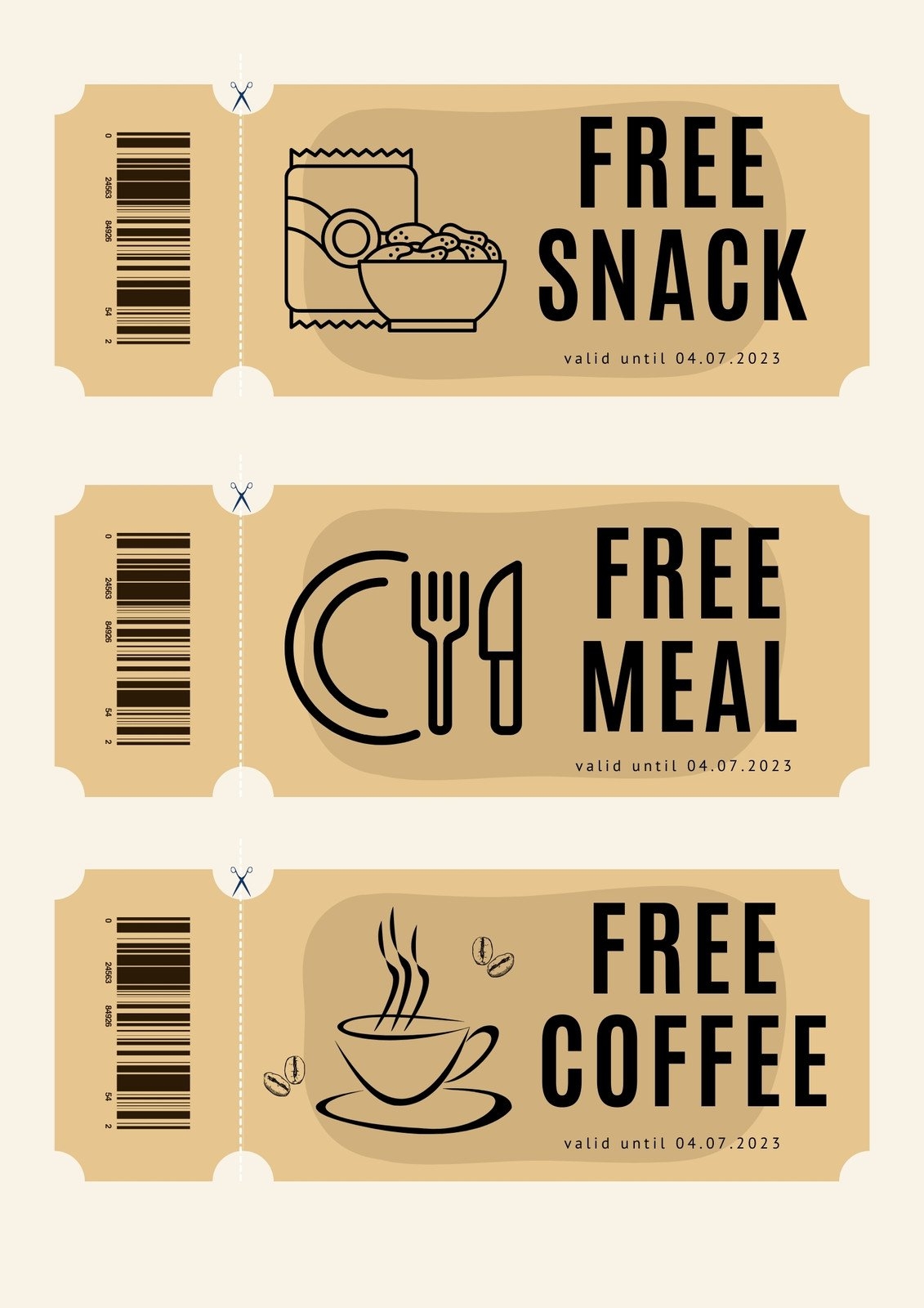 Free Printable Restaurant Coupons Templates